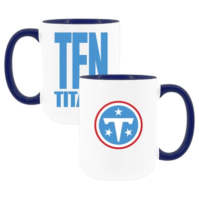 Tennessee Titans The Memory Company Two-Piece 15oz. Coffee Mug Set