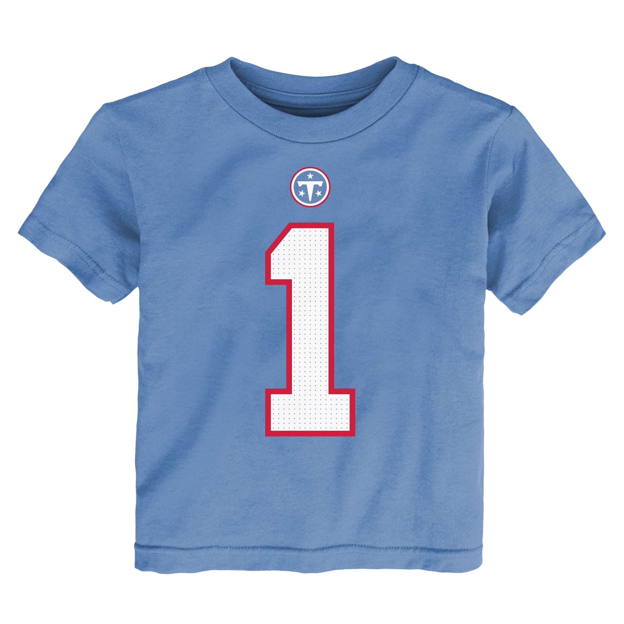 Toddler Nike Cameron Ward Light Blue Tennessee Titans Player Name & Number T-Shirt