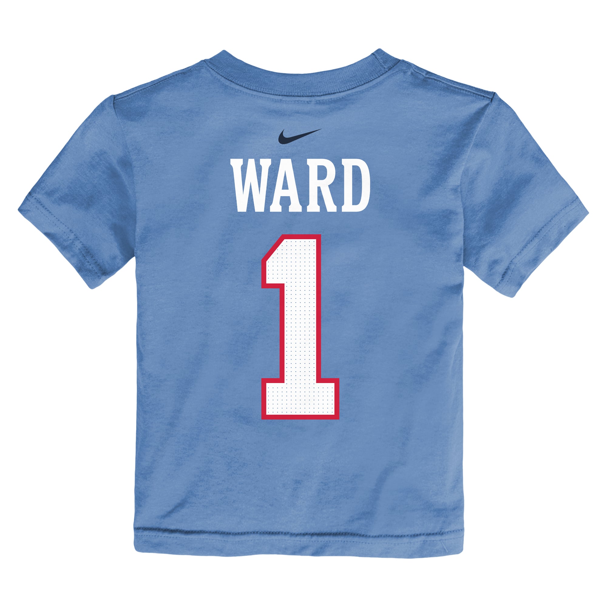 Toddler Nike Cameron Ward Light Blue Tennessee Titans Player Name & Number T-Shirt