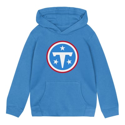  Tennessee Titans Outerstuff Toddler Primary Logo Fleece Hoodie - Light Blue