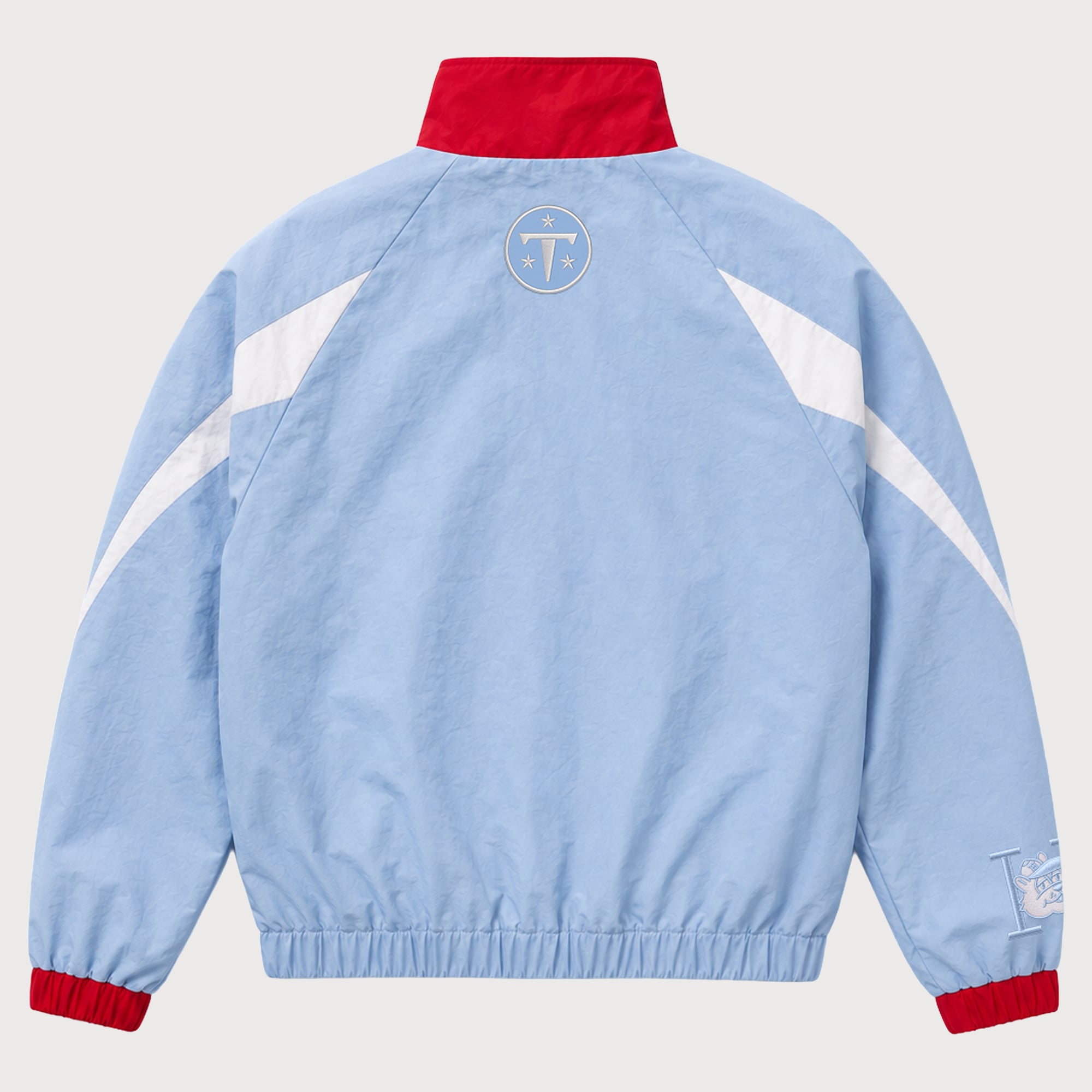 Veste de survêtement unisexe HANG bleu clair Tennessee Titans à fermeture éclair intégrale