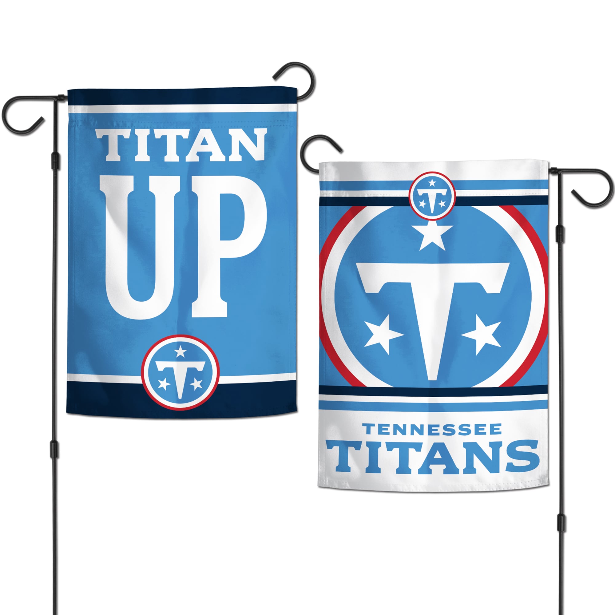 Drapeau de jardin double face WinCraft Tennessee Titans 12" x 18"