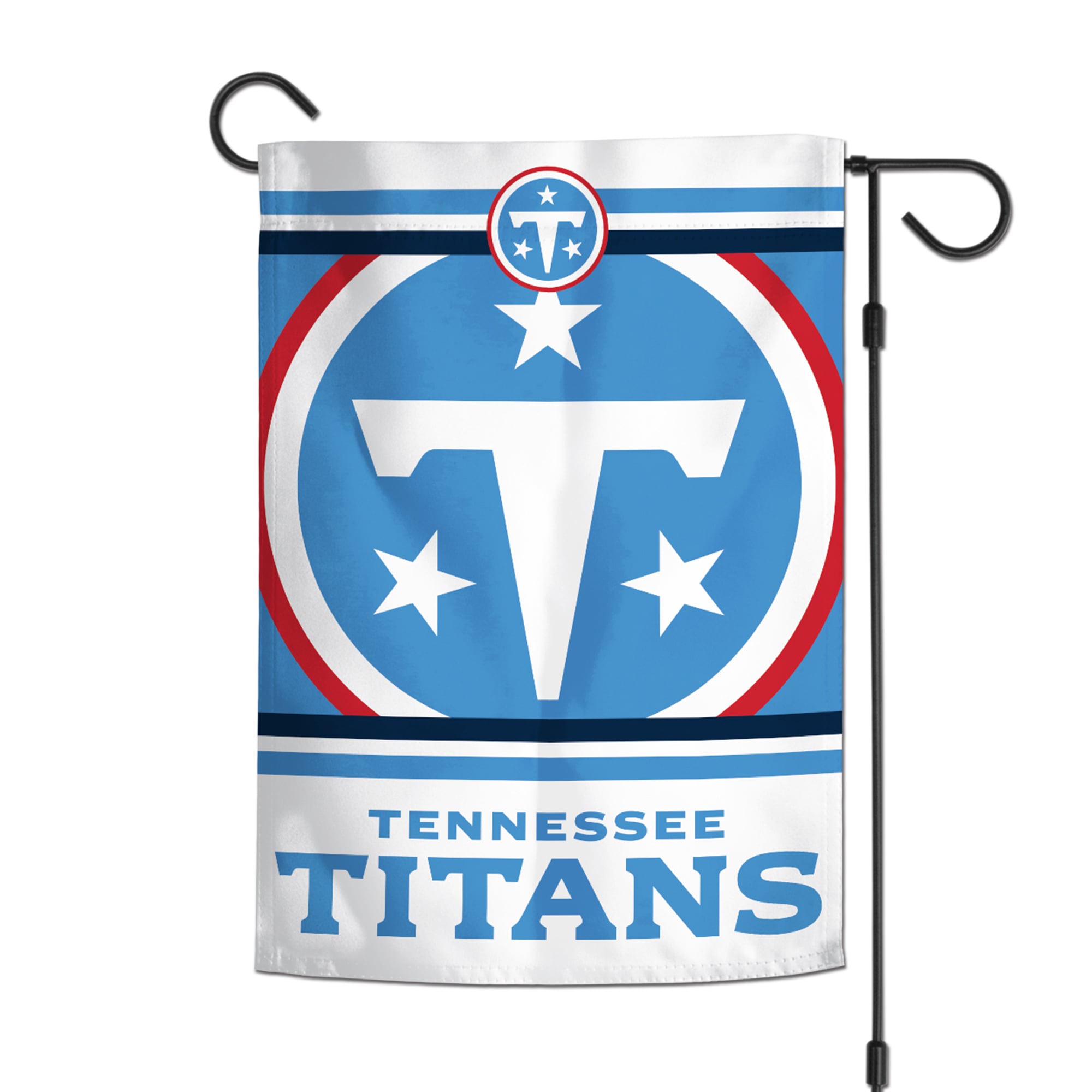 Drapeau de jardin double face WinCraft Tennessee Titans 12" x 18"
