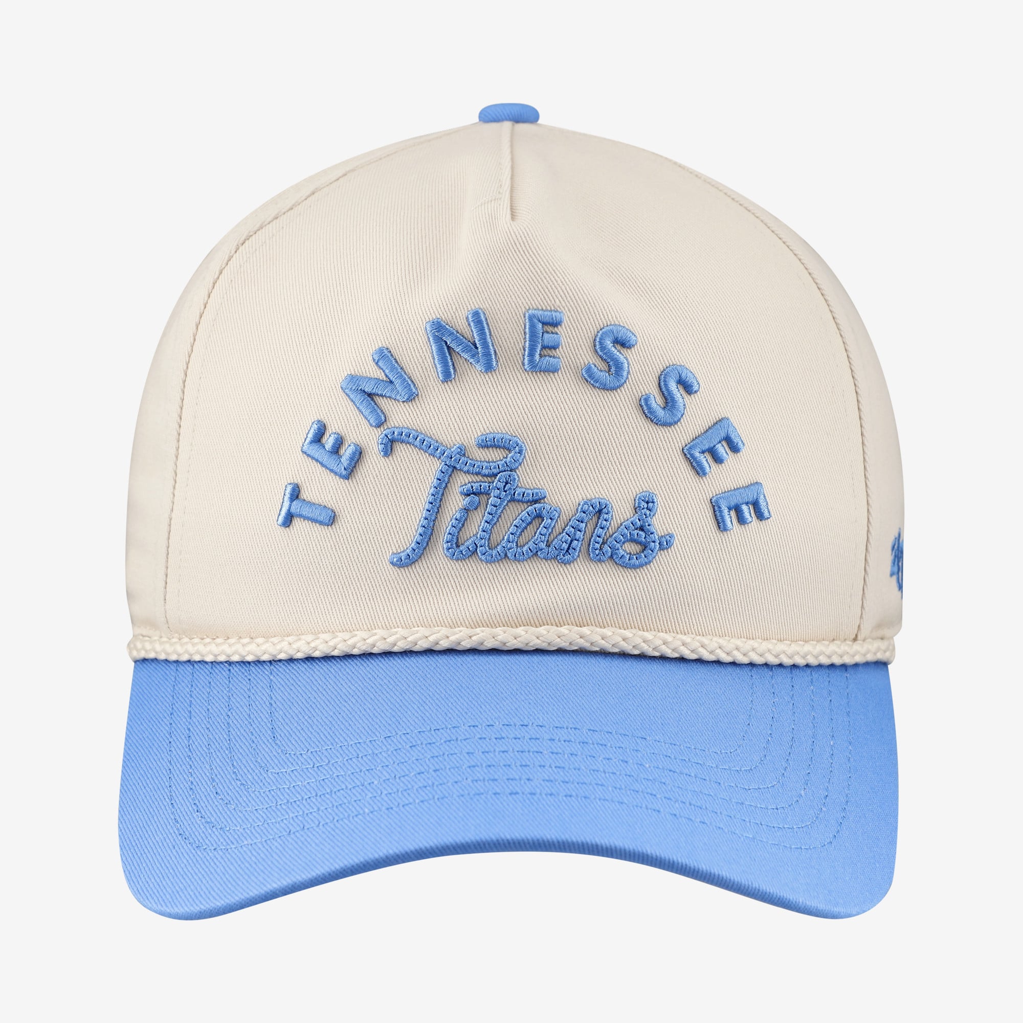 Casquette ajustable pour femme '47 Tennessee Titans, modèle Rope Script Hitch, couleur naturelle