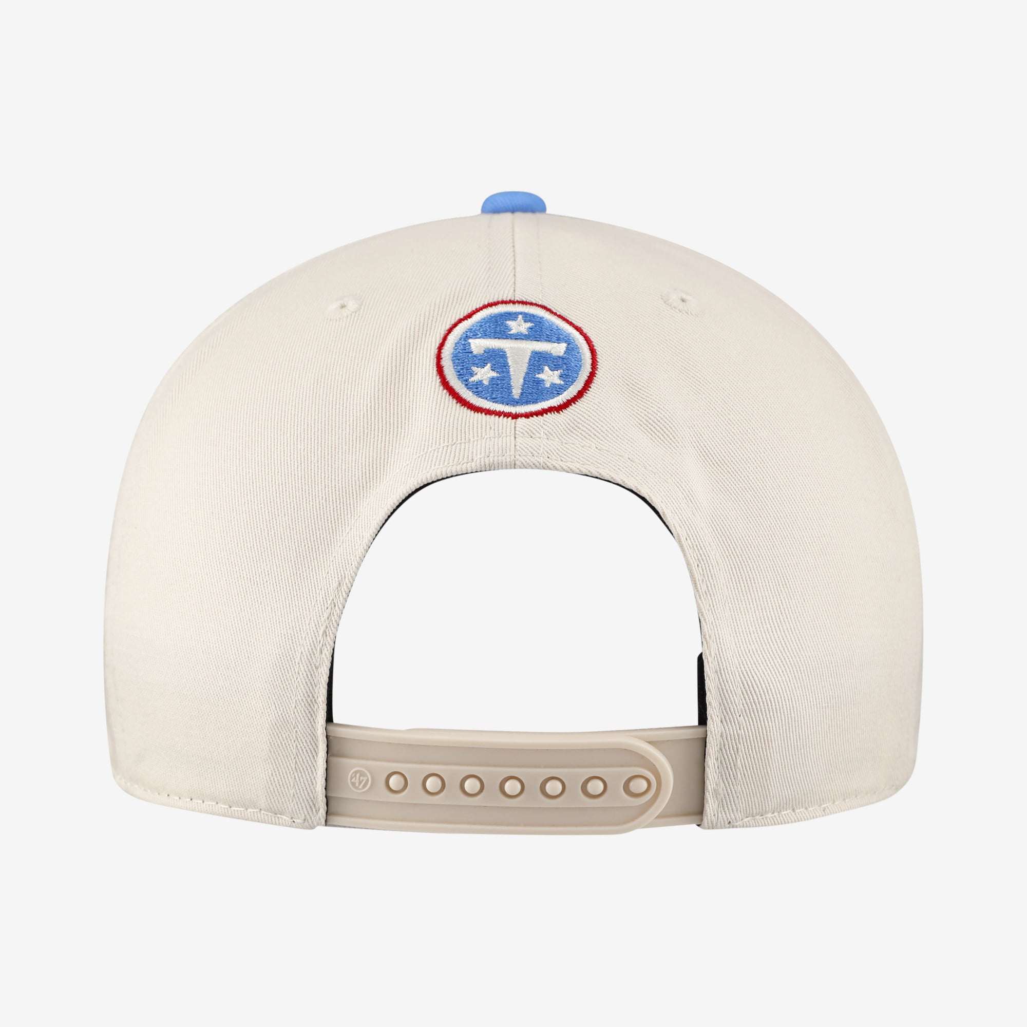 Casquette ajustable pour femme '47 Tennessee Titans, modèle Rope Script Hitch, couleur naturelle