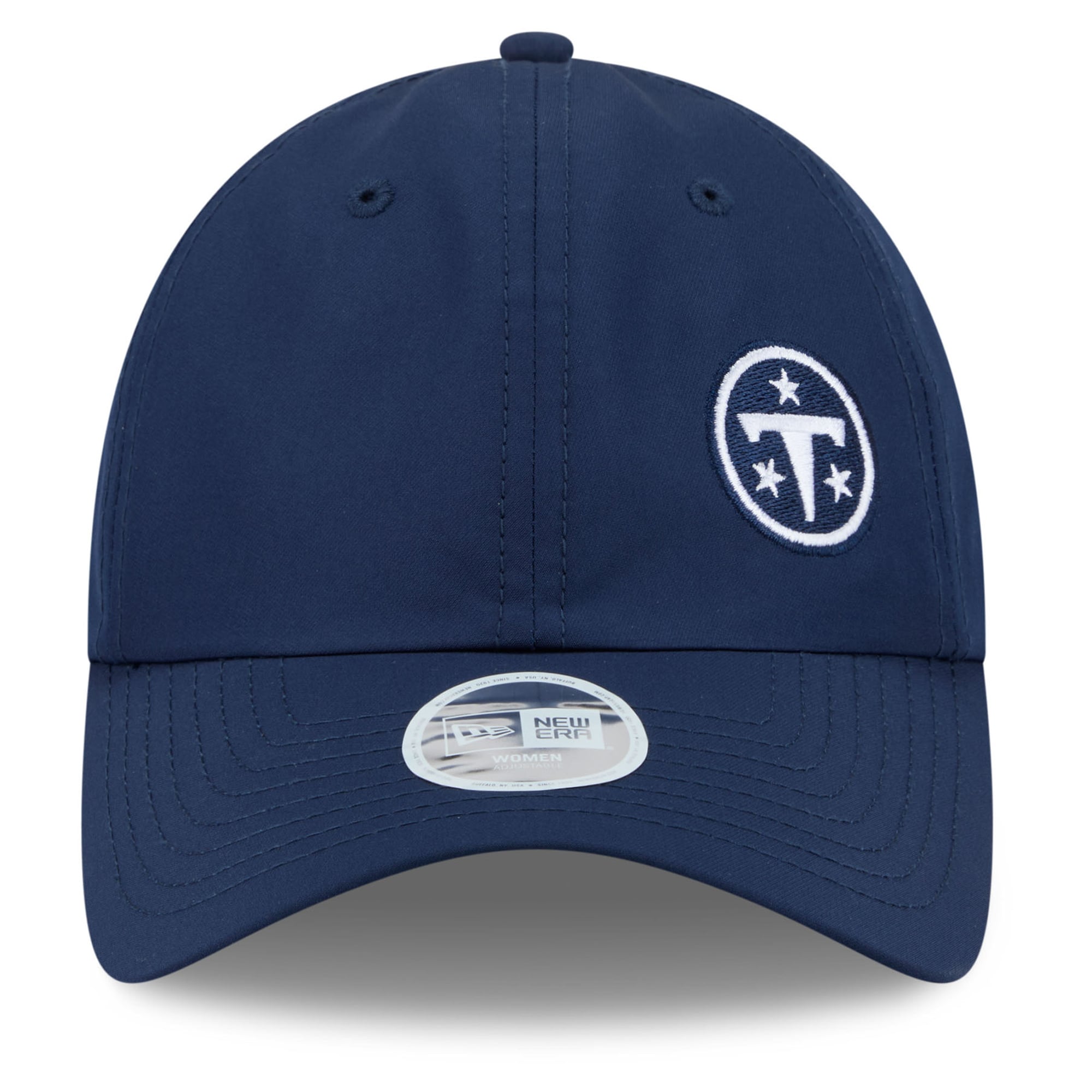 Women's New Era Navy Tennessee Titans 2026 Rivalries Collection Pony Tail Adjustable Hat