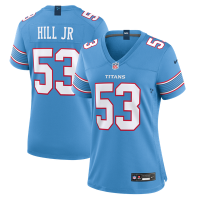 Anthony Hill Jr. Tennessee Titans Nike Women's Team Game Jersey - Light Blue