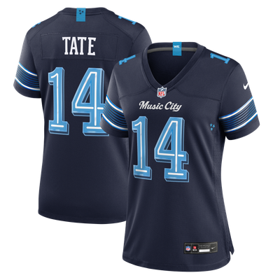 Carnell Tate Tennessee Titans Nike Women's 2026 Rivalries Collection Game Jersey - Navy