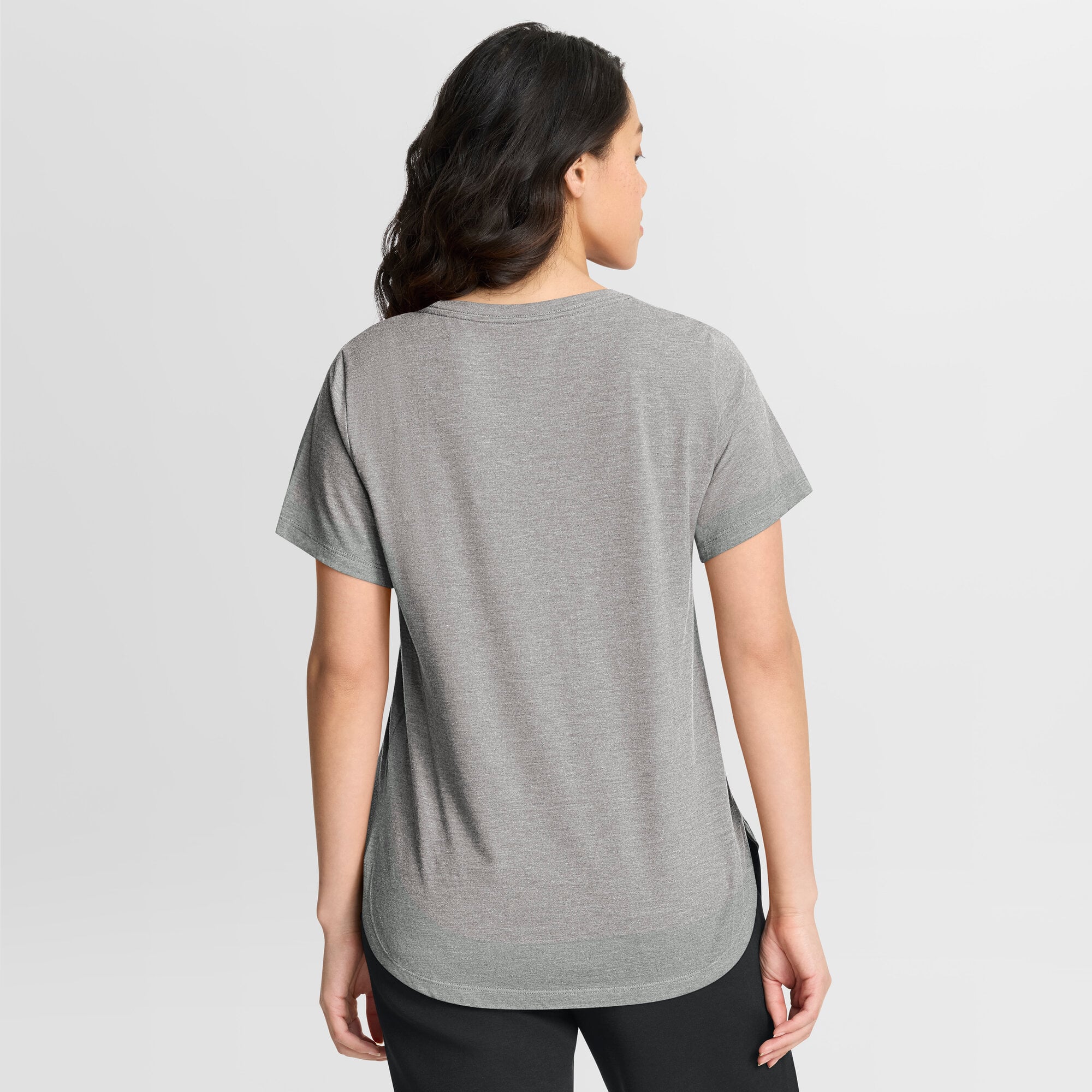 T-shirt Nike gris pour femme Tennessee Titans Primetime Tri-Blend