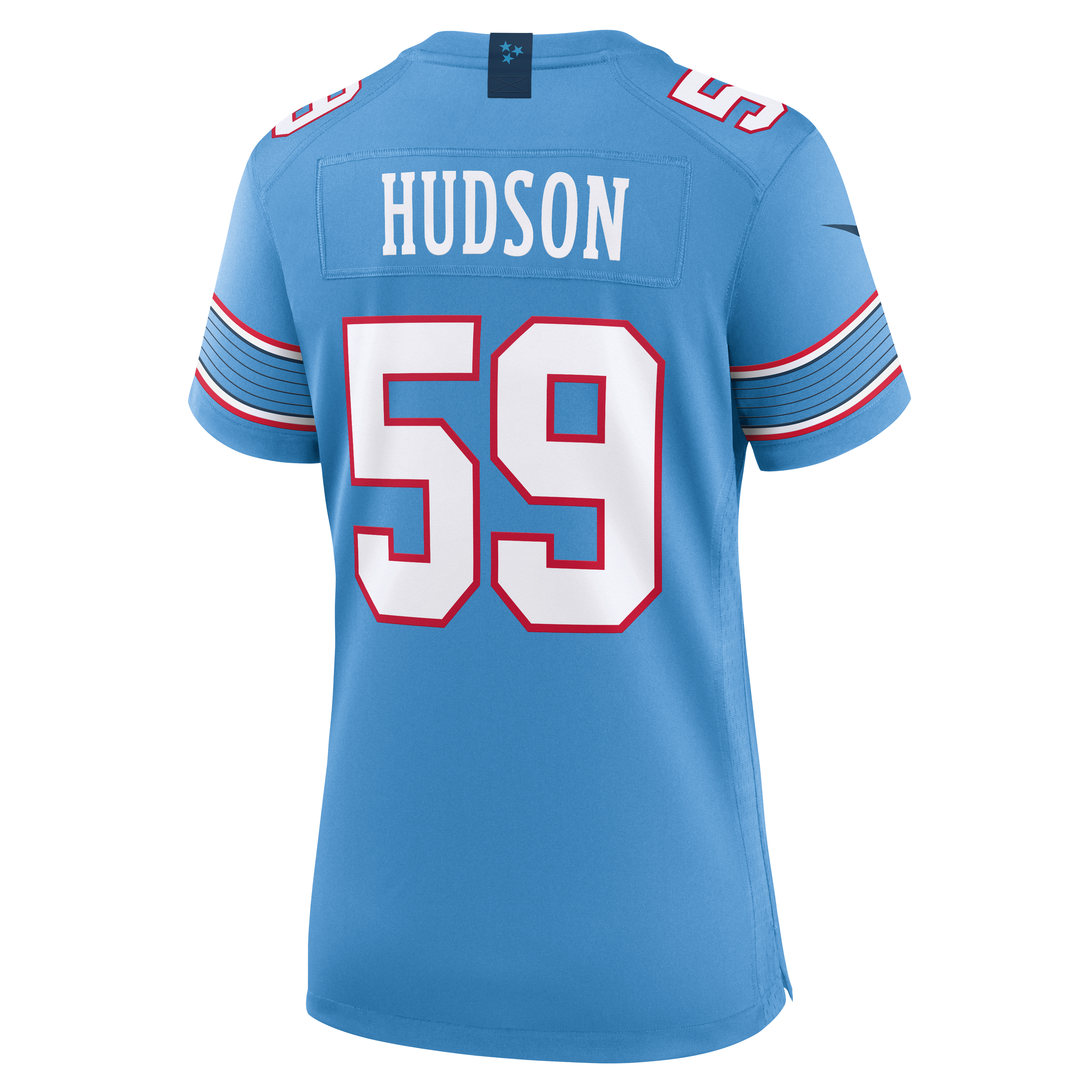 Women's Nike James Hudson Light Blue Tennessee Titans Team Game Jersey