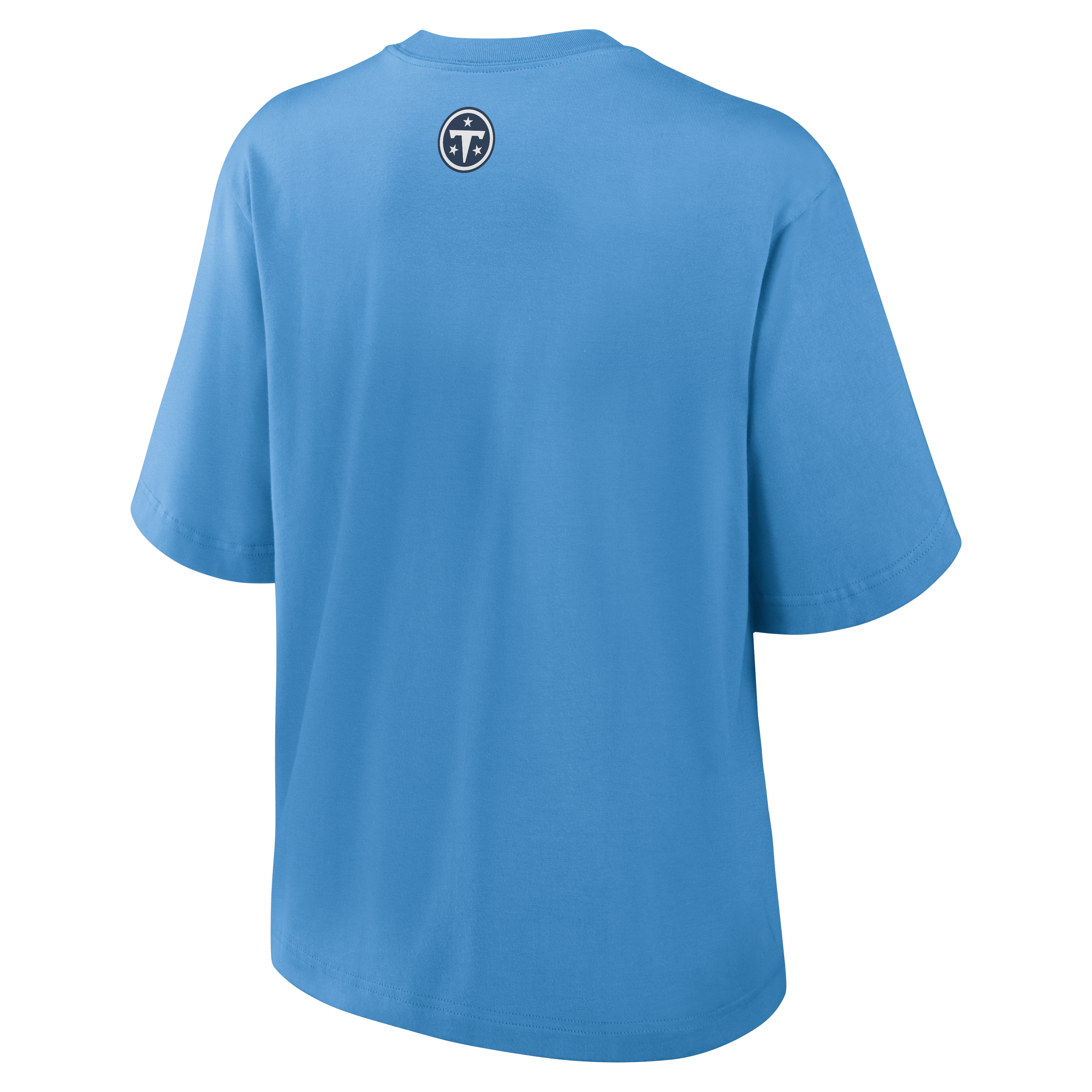 Women's Nike  Light Blue Tennessee Titans 2026 Rivalries Collection Boxy T-Shirt