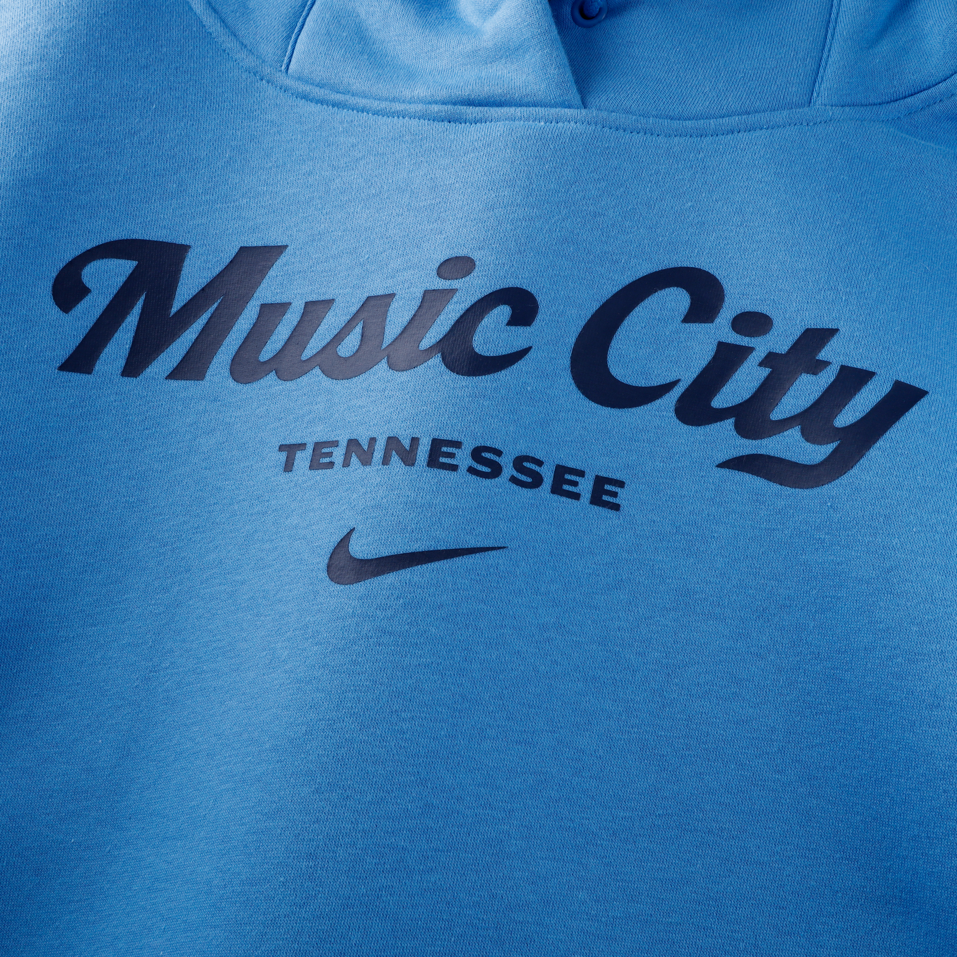 Women's Nike  Light Blue Tennessee Titans 2026 Rivalries Collection Oversized Pullover Hoodie