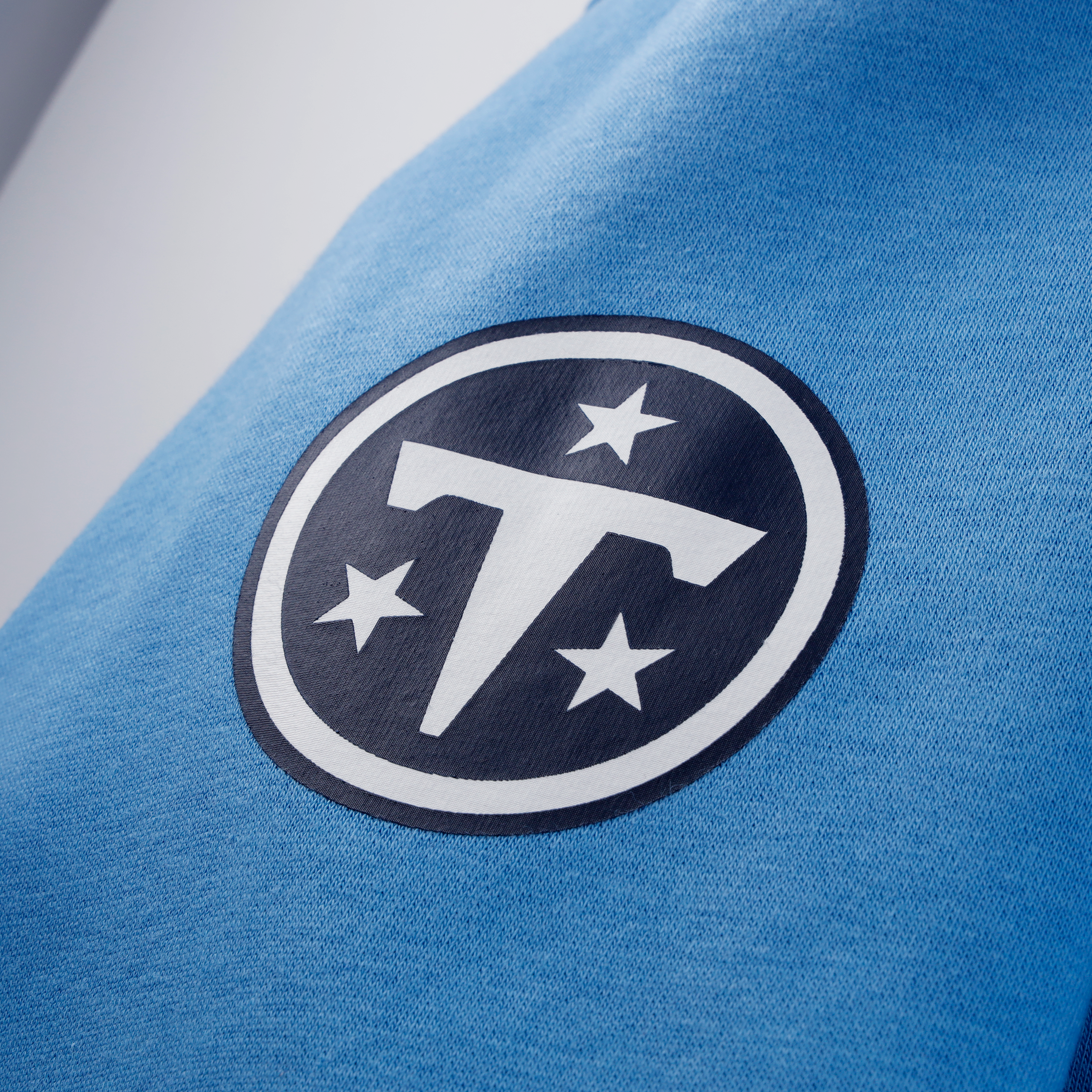 Women's Nike  Light Blue Tennessee Titans 2026 Rivalries Collection Oversized Pullover Hoodie