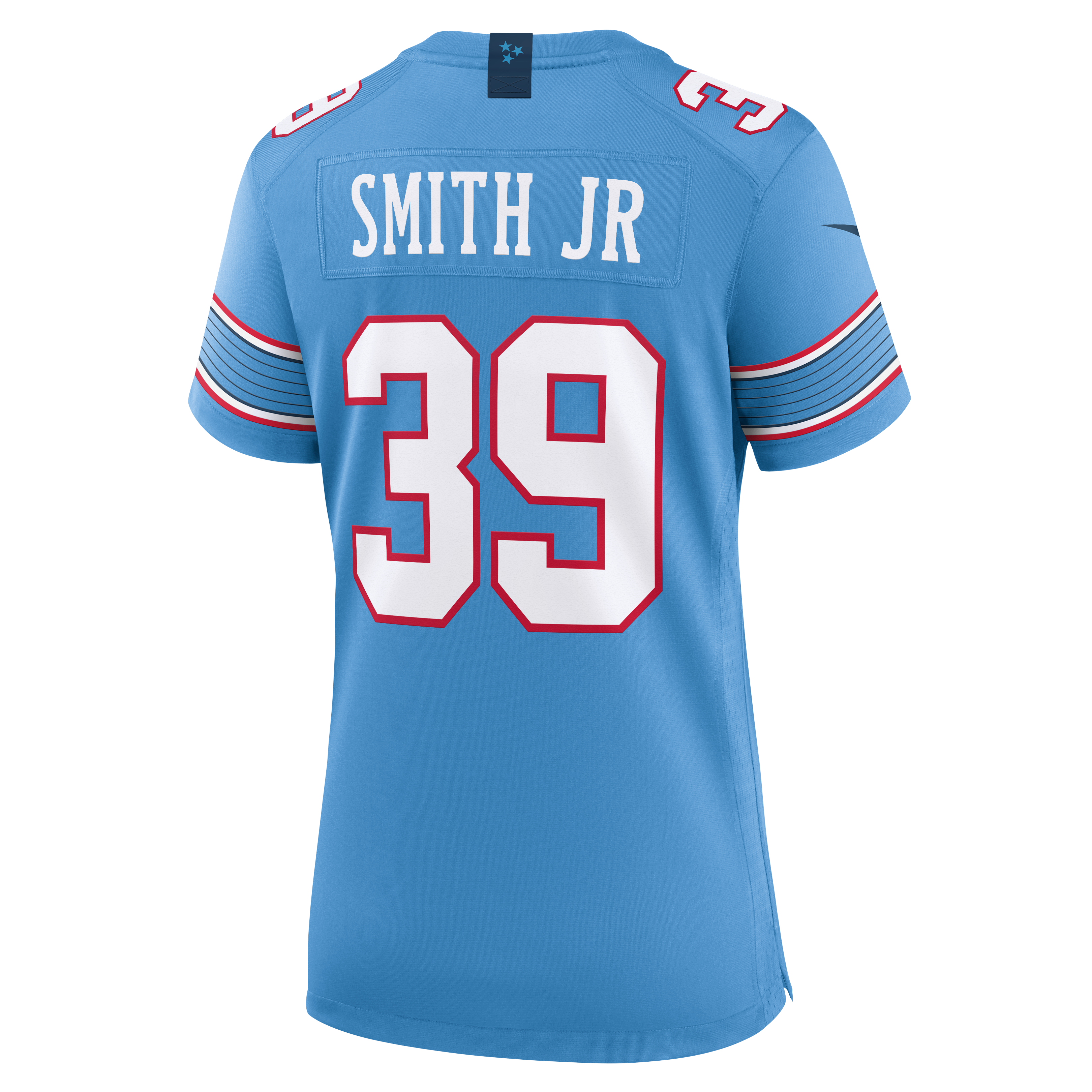Women's Nike Melvin Smith Jr Light Blue Tennessee Titans Team Game Jersey