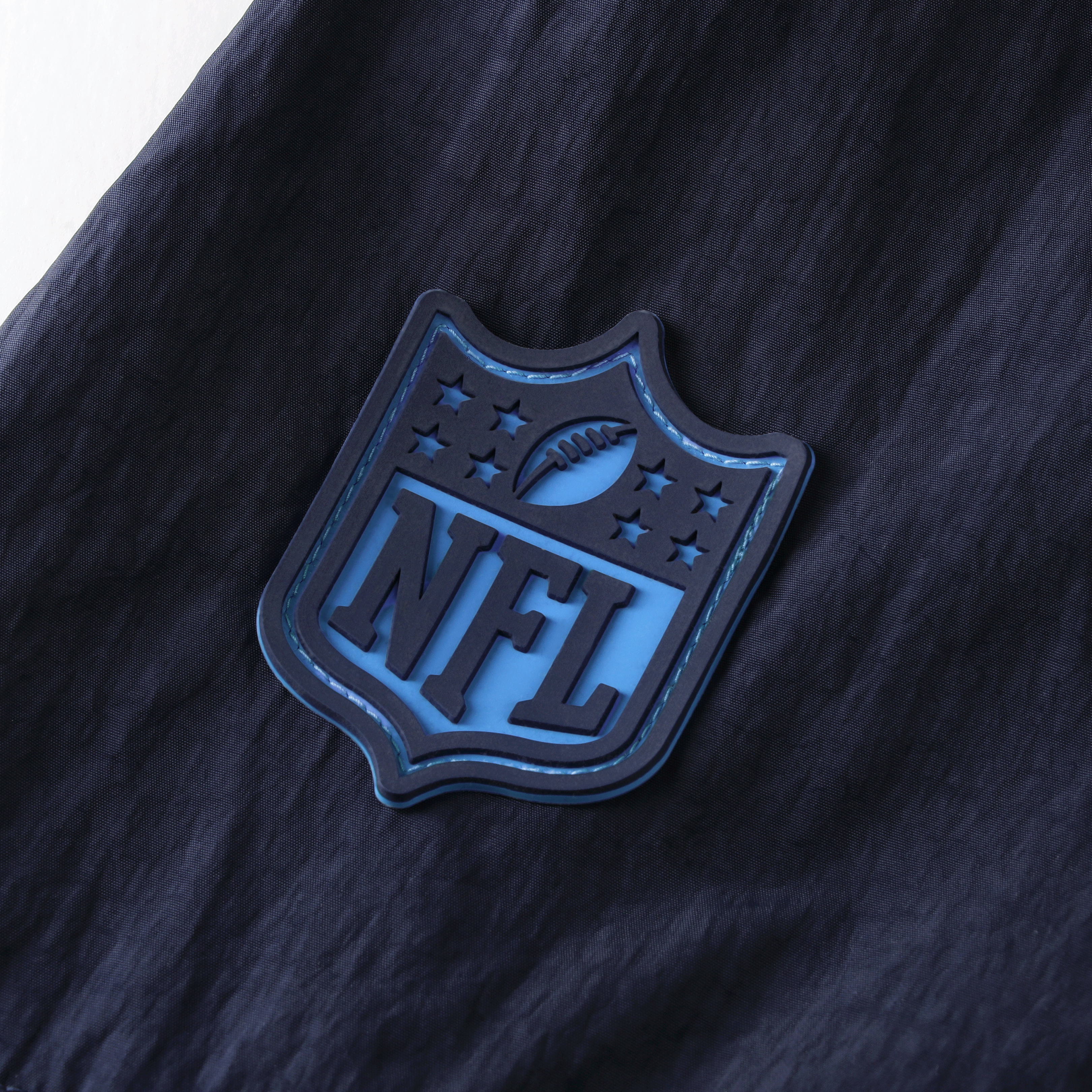 Veste zippée oversize Nike pour femme, collection Tennessee Titans 2026 Rivalries, bleu marine
