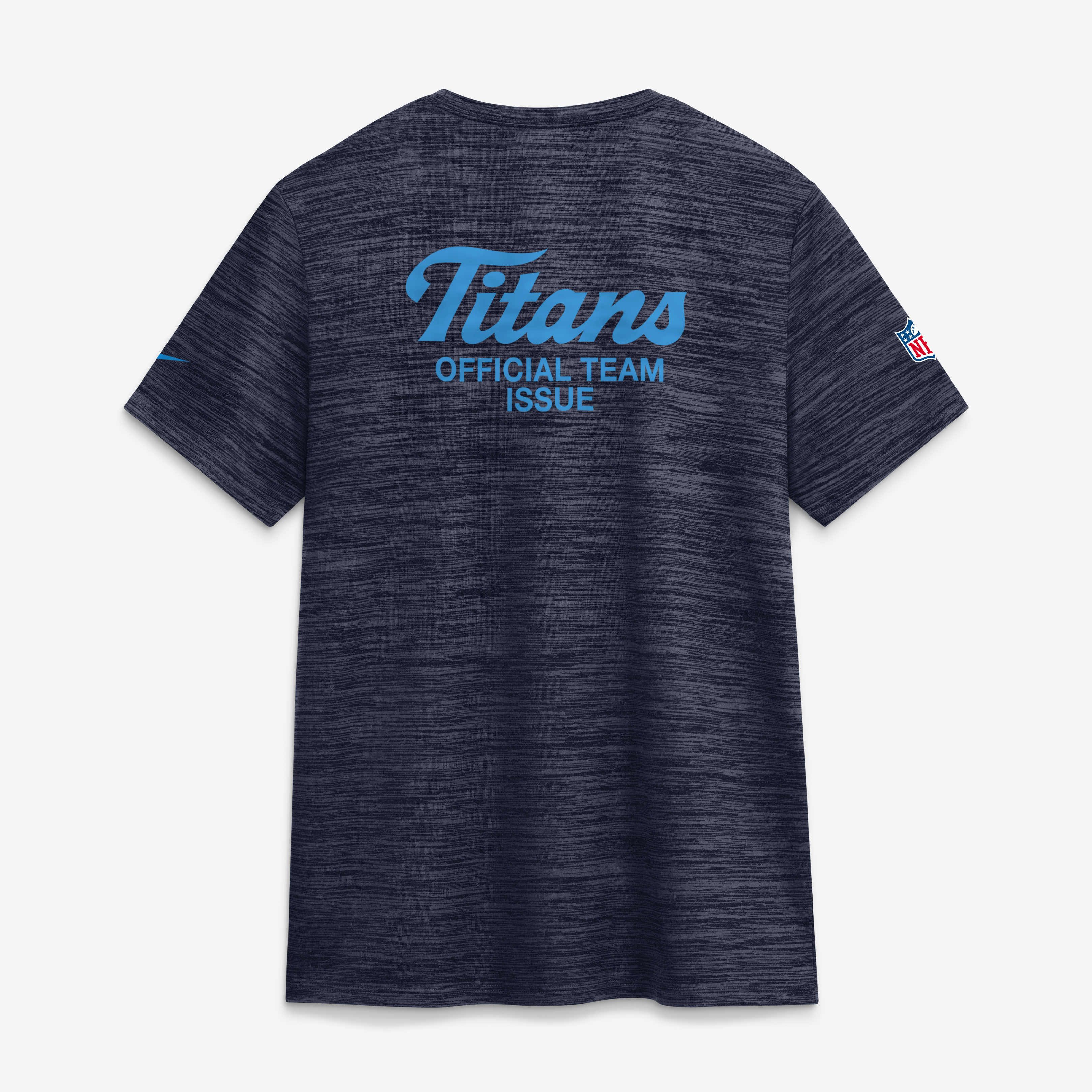 Women's Nike Navy Tennessee Titans 2026 Rivalries Collection Sideline Velocity Dri-FIT T-Shirt