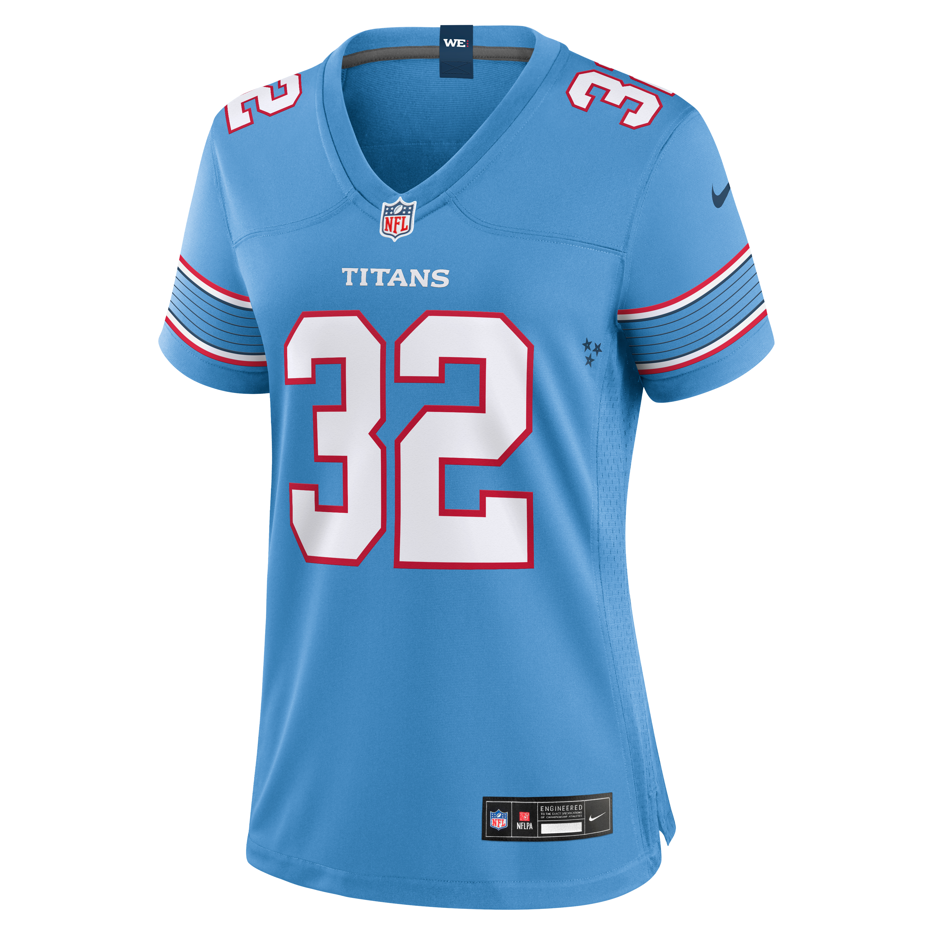 Women's Nike Nicholas Singleton Light Blue Tennessee Titans Team Game Jersey