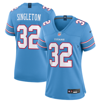 Nicholas Singleton Tennessee Titans Nike Women's Team Game Jersey - Light Blue