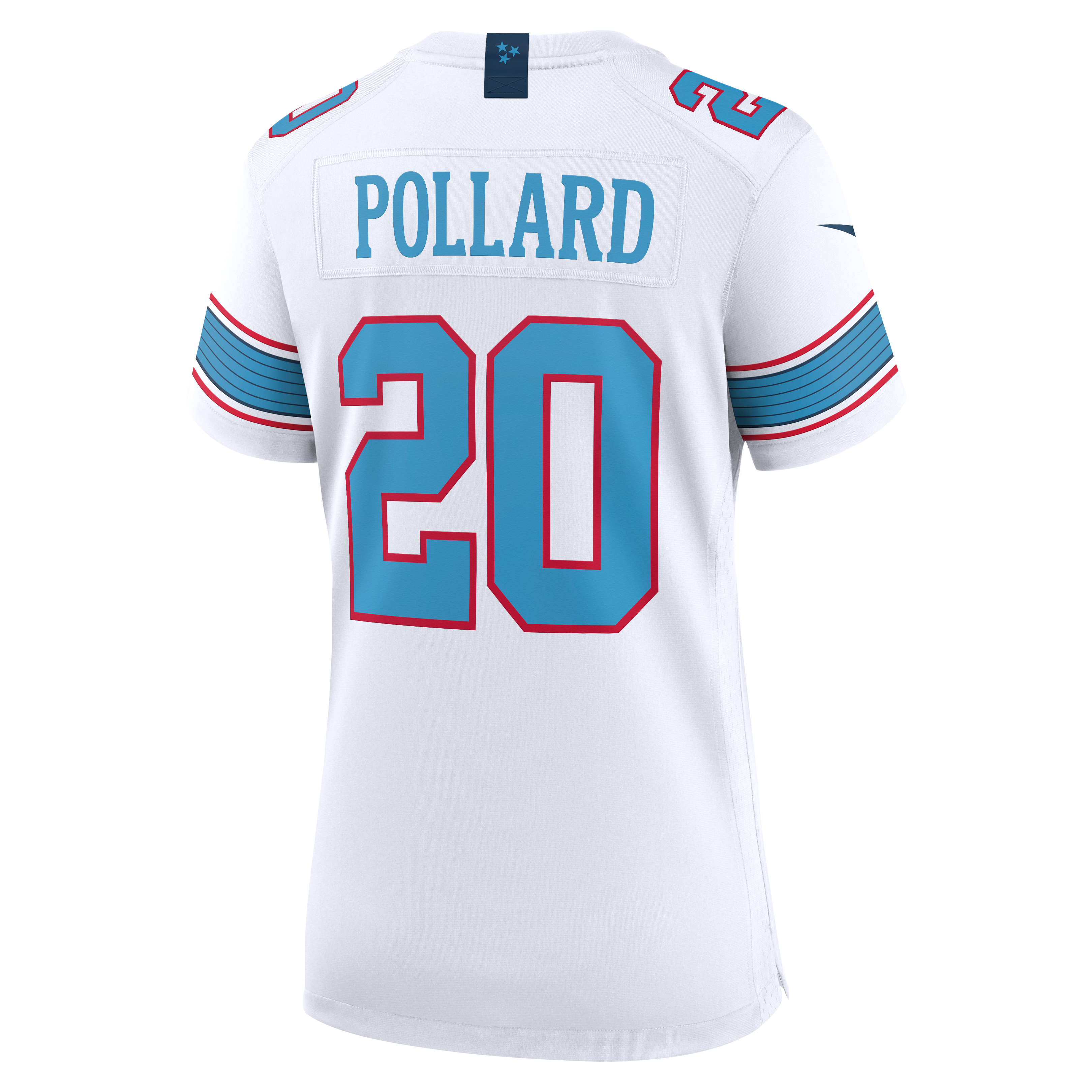 Maillot de match Nike Tony Pollard blanc pour femmes, Tennessee Titans
