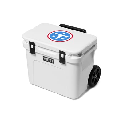 Tennessee Titans YETI Roadie 32 Wheeled Cooler - White