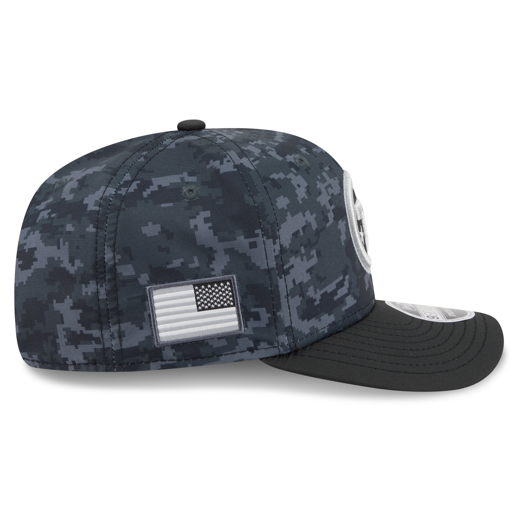 Casquette ajustable New Era noire Tennessee Titans 2026 Salute To Service 9SEVENTY pour jeunes