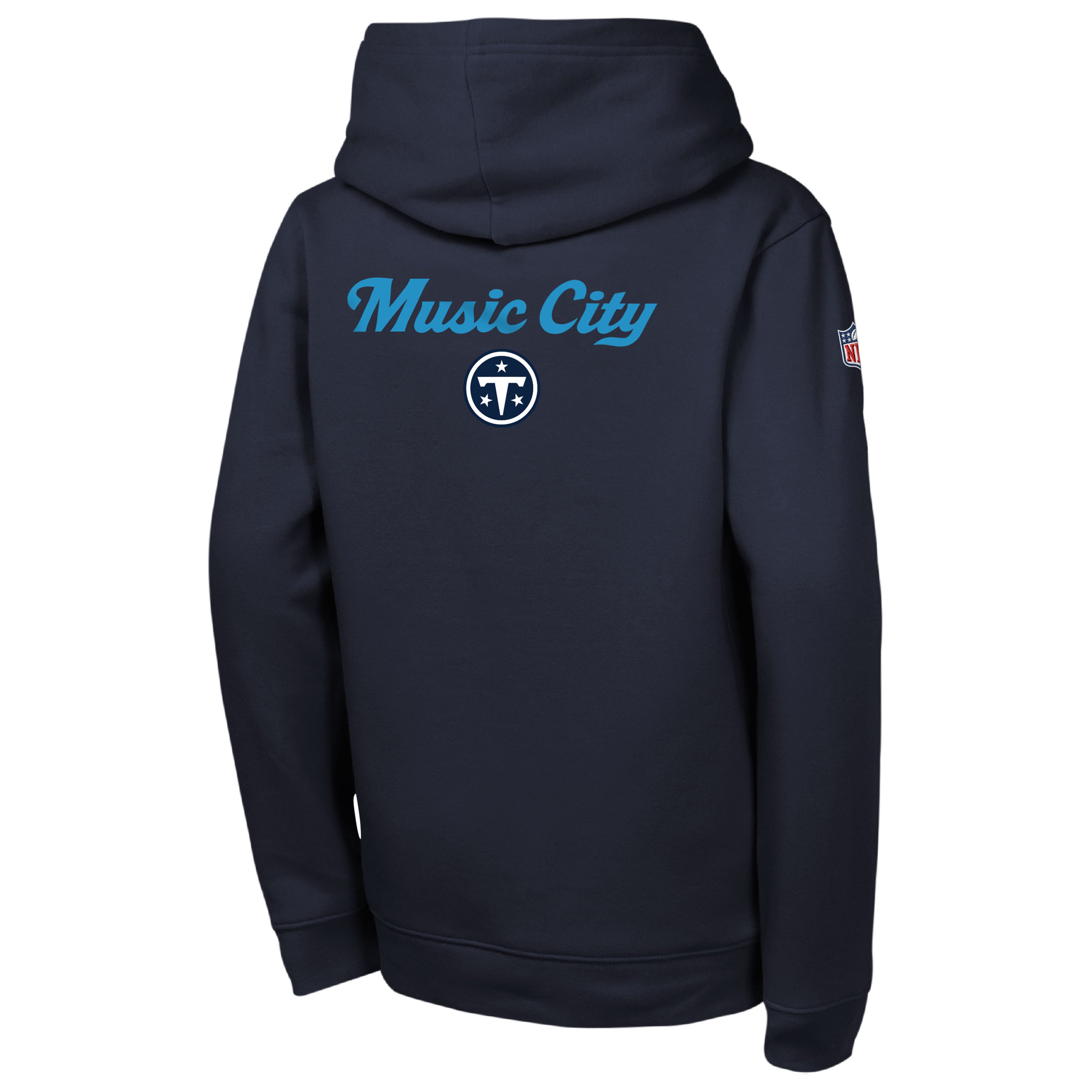 Youth Nike  Navy Tennessee Titans 2026 Rivalries Collection Sideline Club Fleece Pullover Hoodie