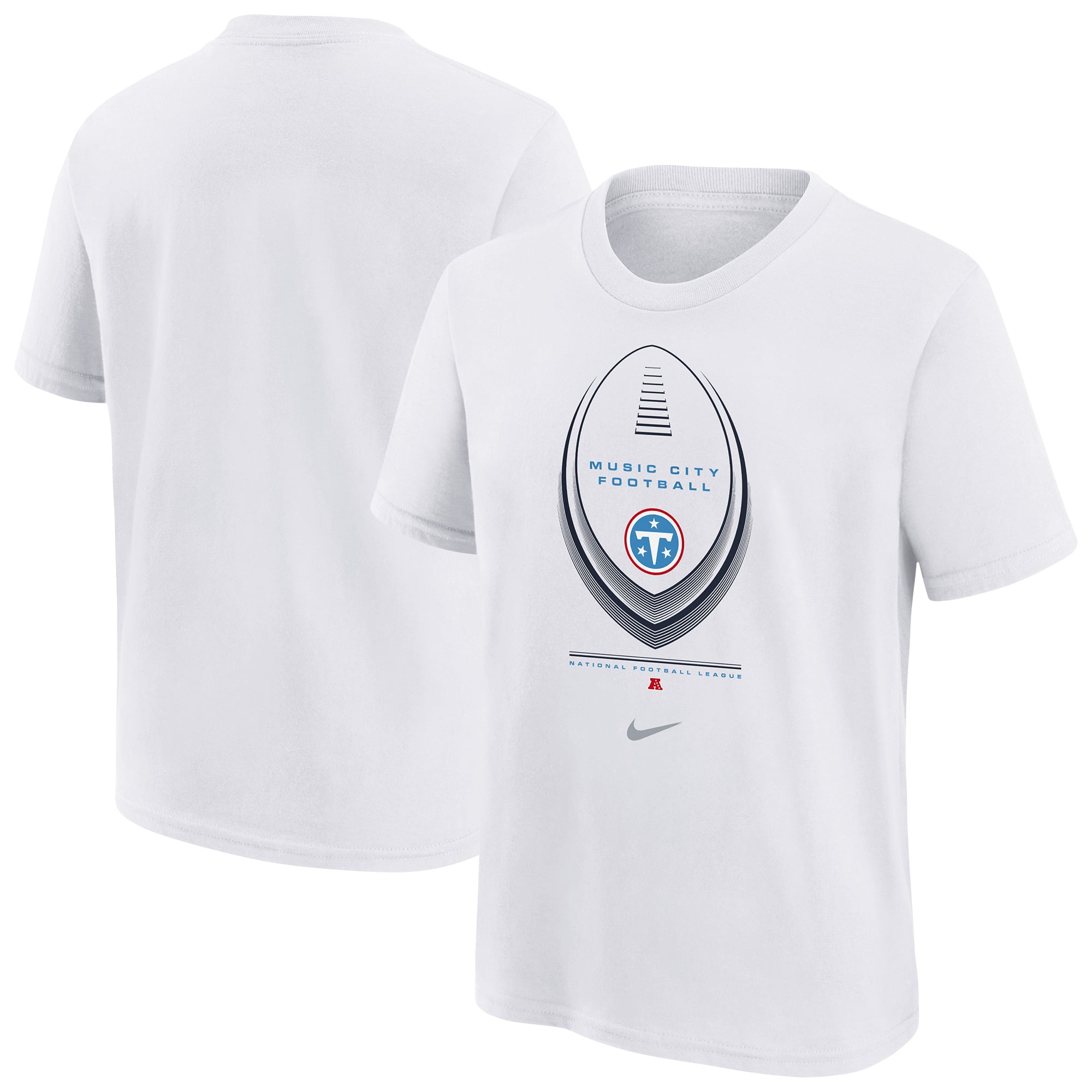 Youth Nike  White Tennessee Titans Icon Legend Dri-FIT T-Shirt