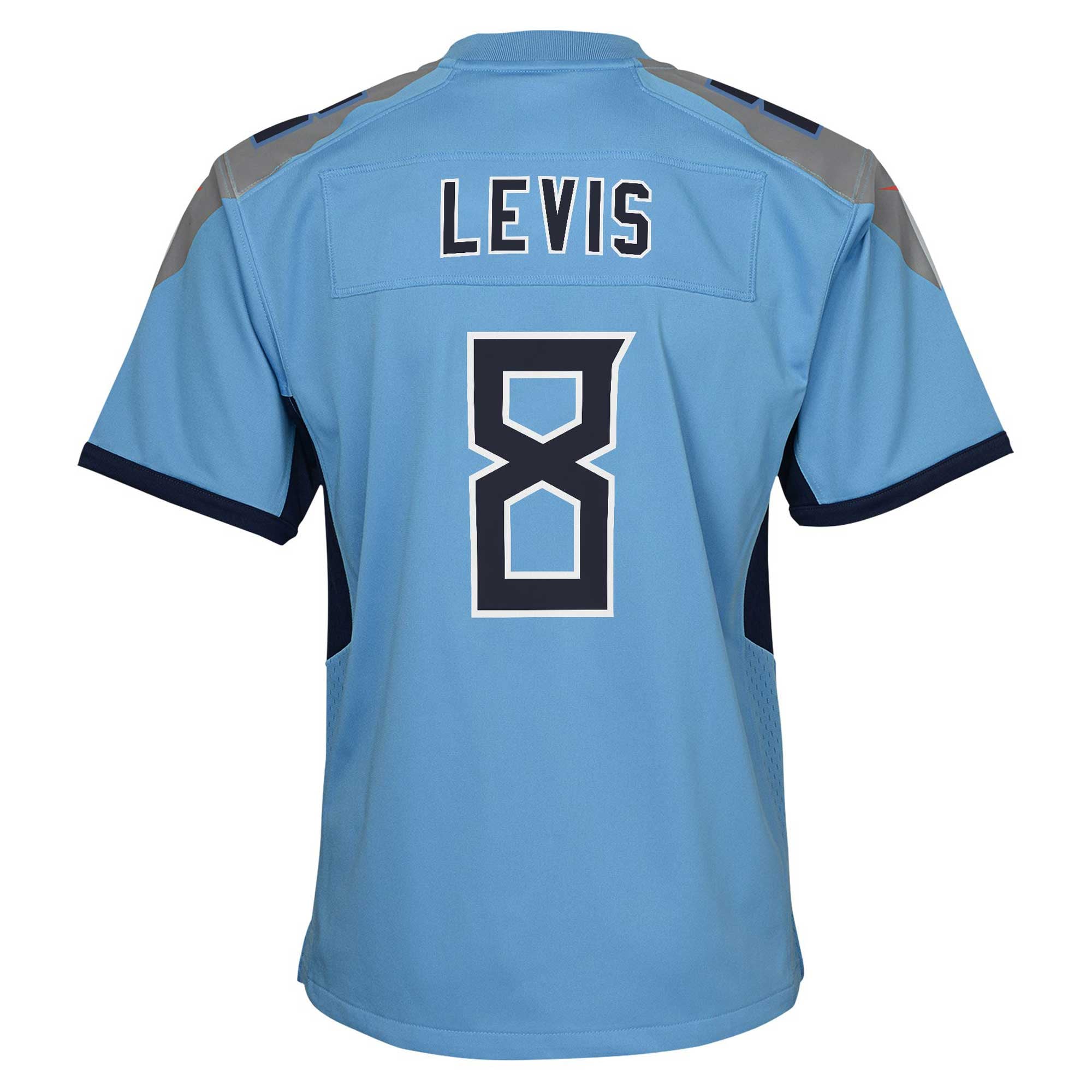 Youth Nike Will Levis Light Blue Tennessee Titans Game Jersey