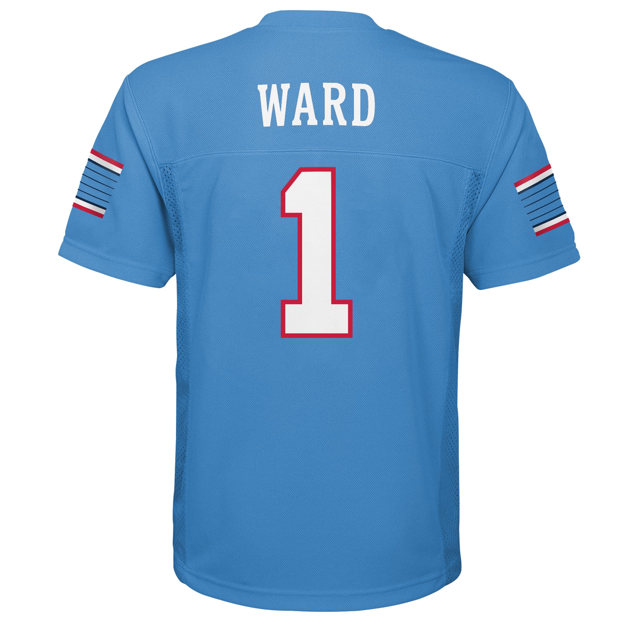 Youth Outerstuff Cameron Ward Light Blue Tennessee Titans Team Replica Jersey