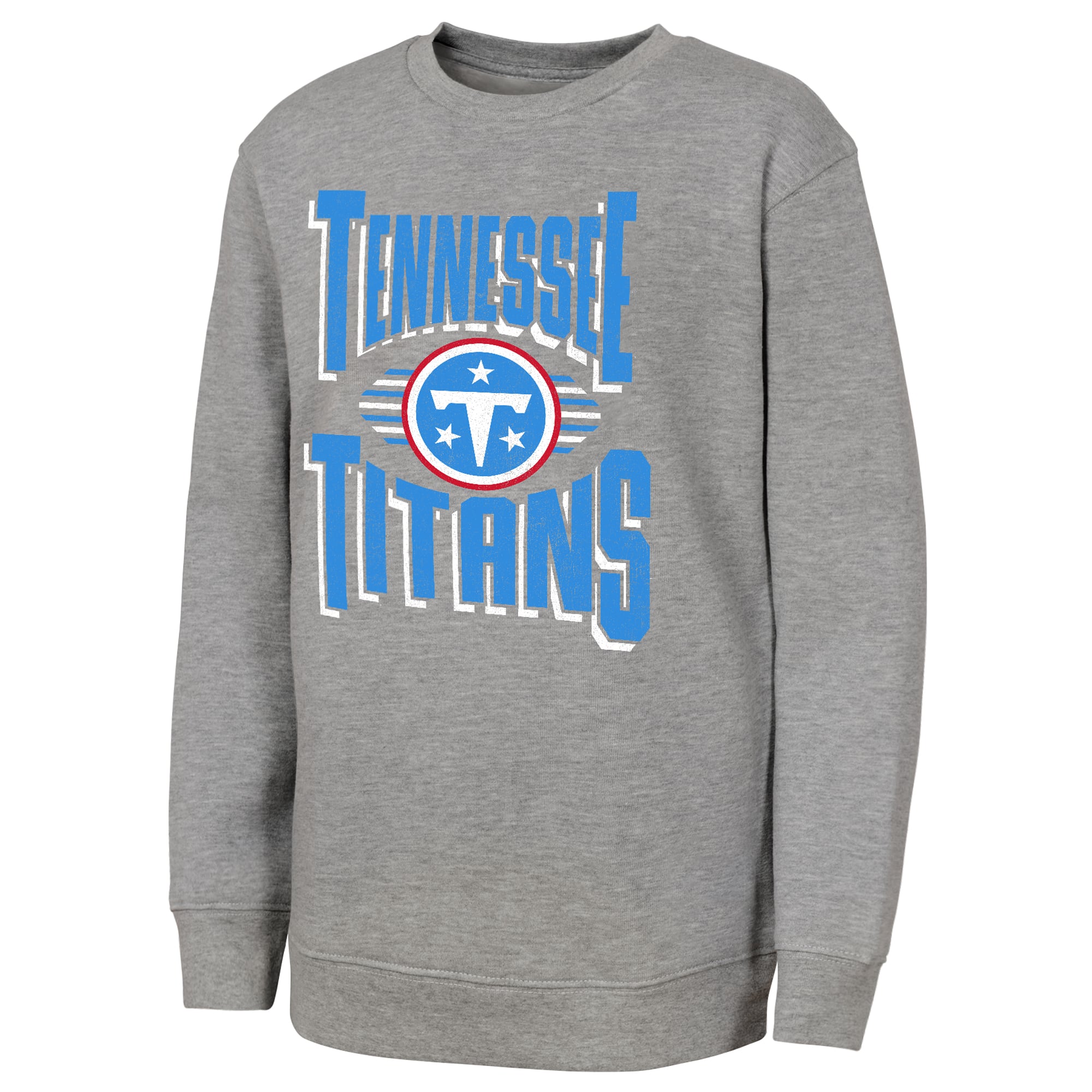 Sweat-shirt gris Jet Stream des Tennessee Titans pour jeunes de la marque Outerstuff