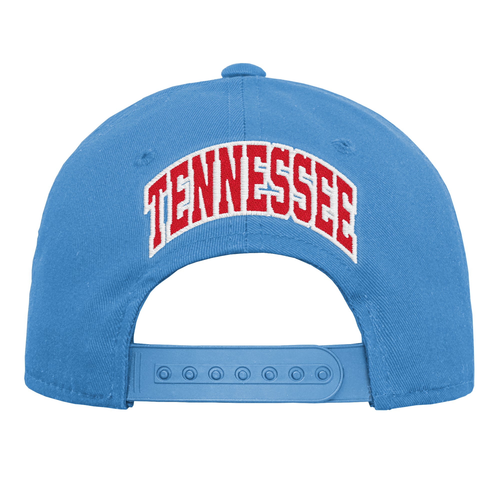 Casquette à visière plate pré-courbée bleu clair Tennessee Titans pour jeunes Outerstuff