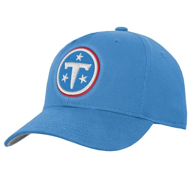 Tennessee Titans Outerstuff Youth Pre-Curved Snapback Hat - Light Blue