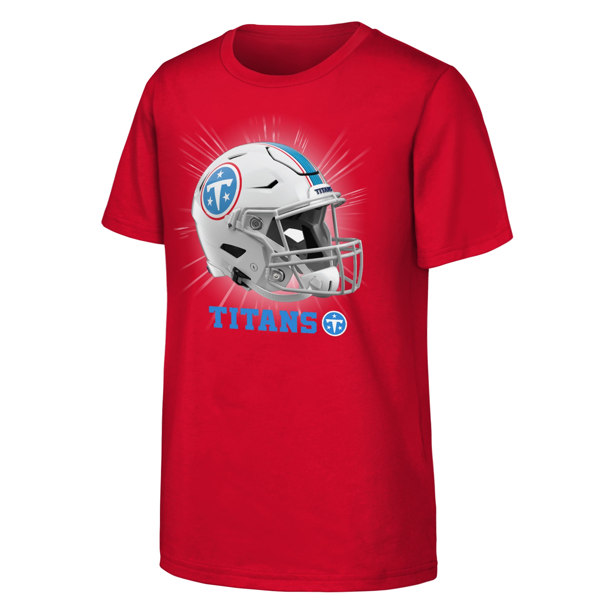 T-shirt Outerstuff rouge pour jeunes Tennessee Titans, mentalité de gagnant