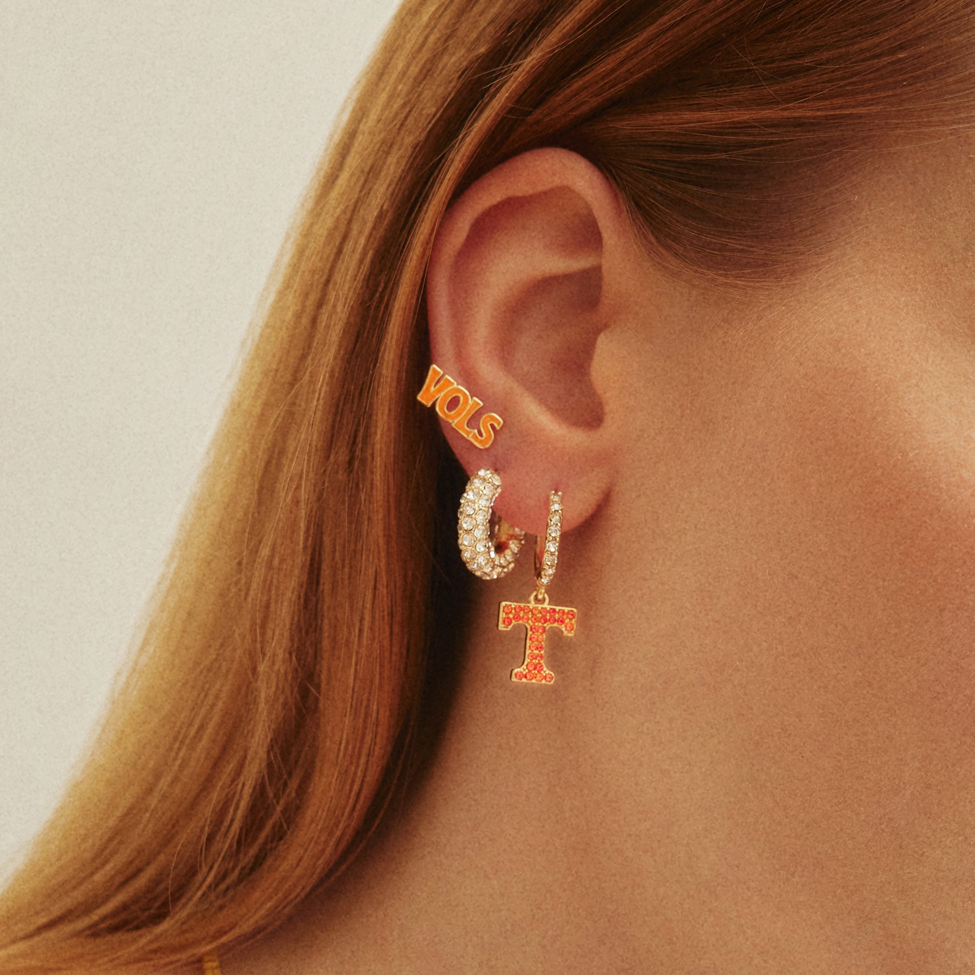 Ensemble de boucles d'oreilles BaubleBar Tennessee Volunteers (3 pièces)