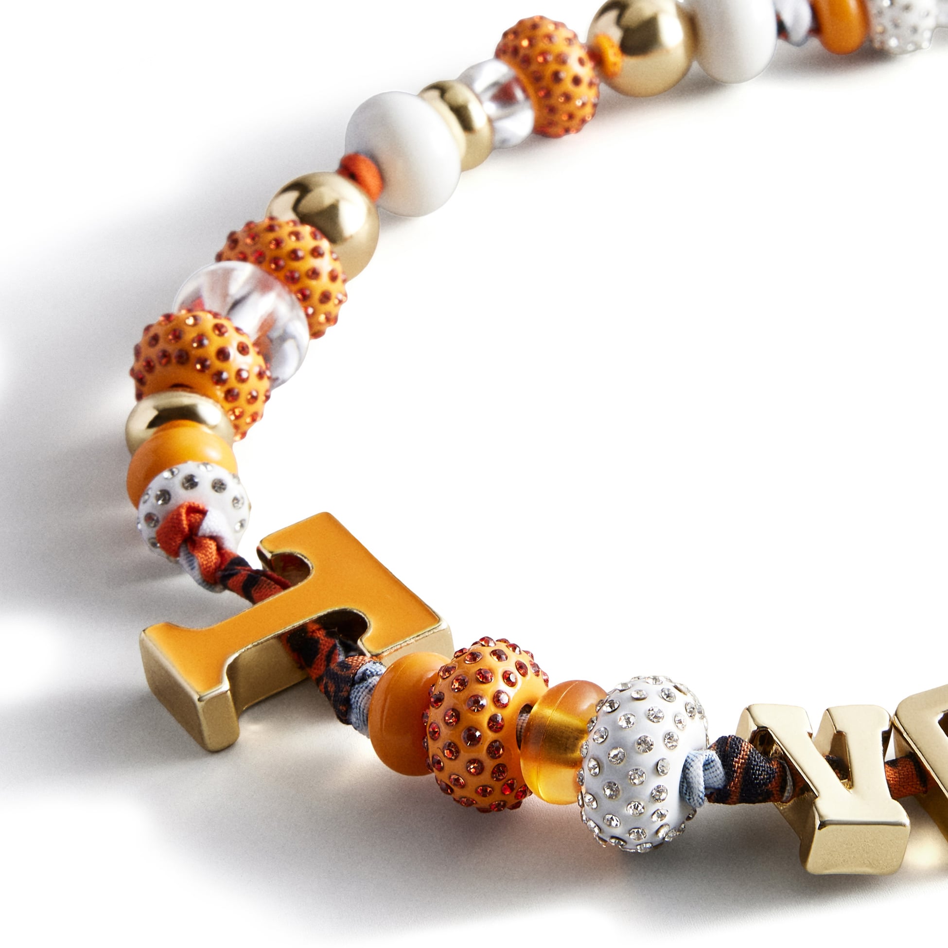 BaubleBar Tennessee Volunteers Beaded Phone Strap