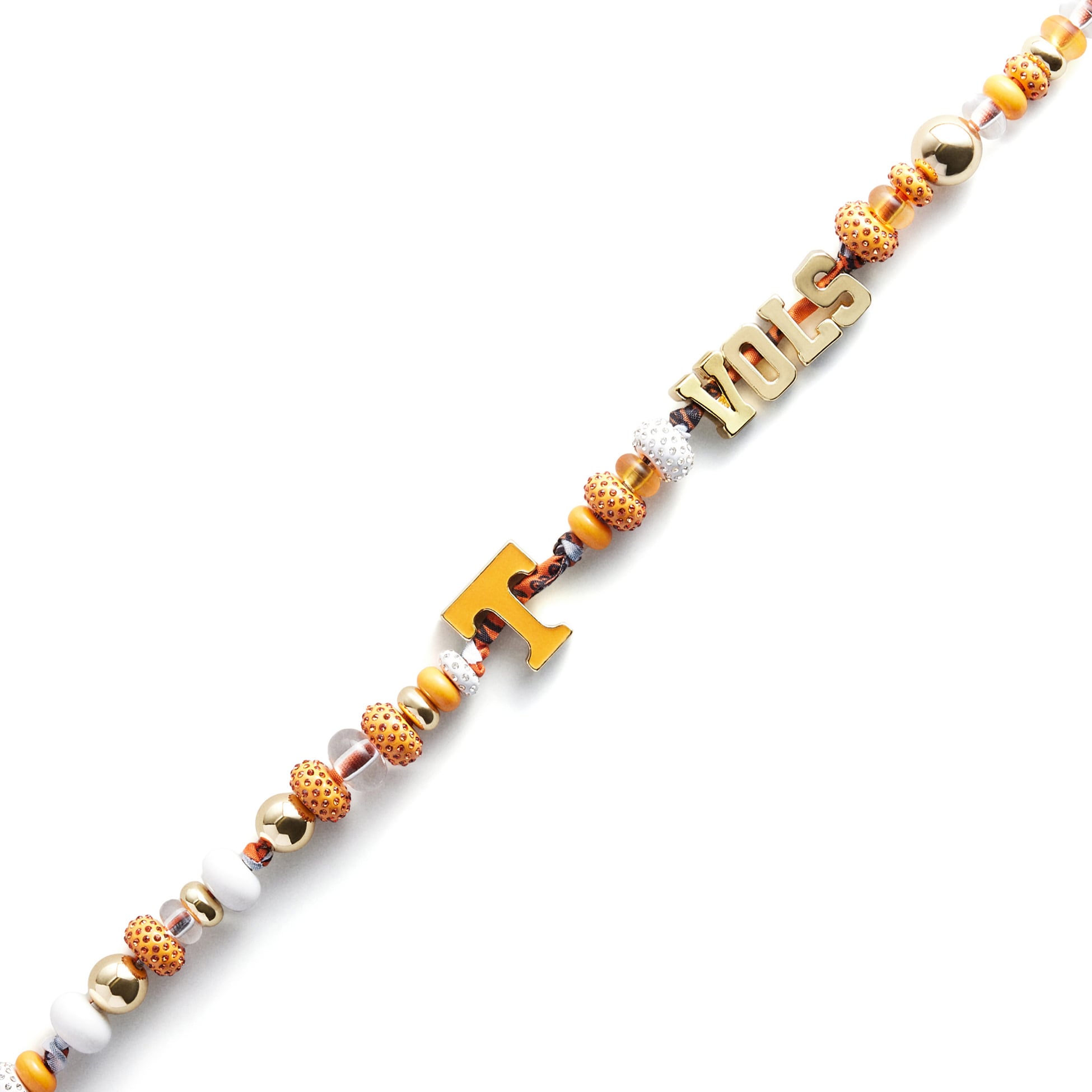 BaubleBar Tennessee Volunteers Beaded Phone Strap