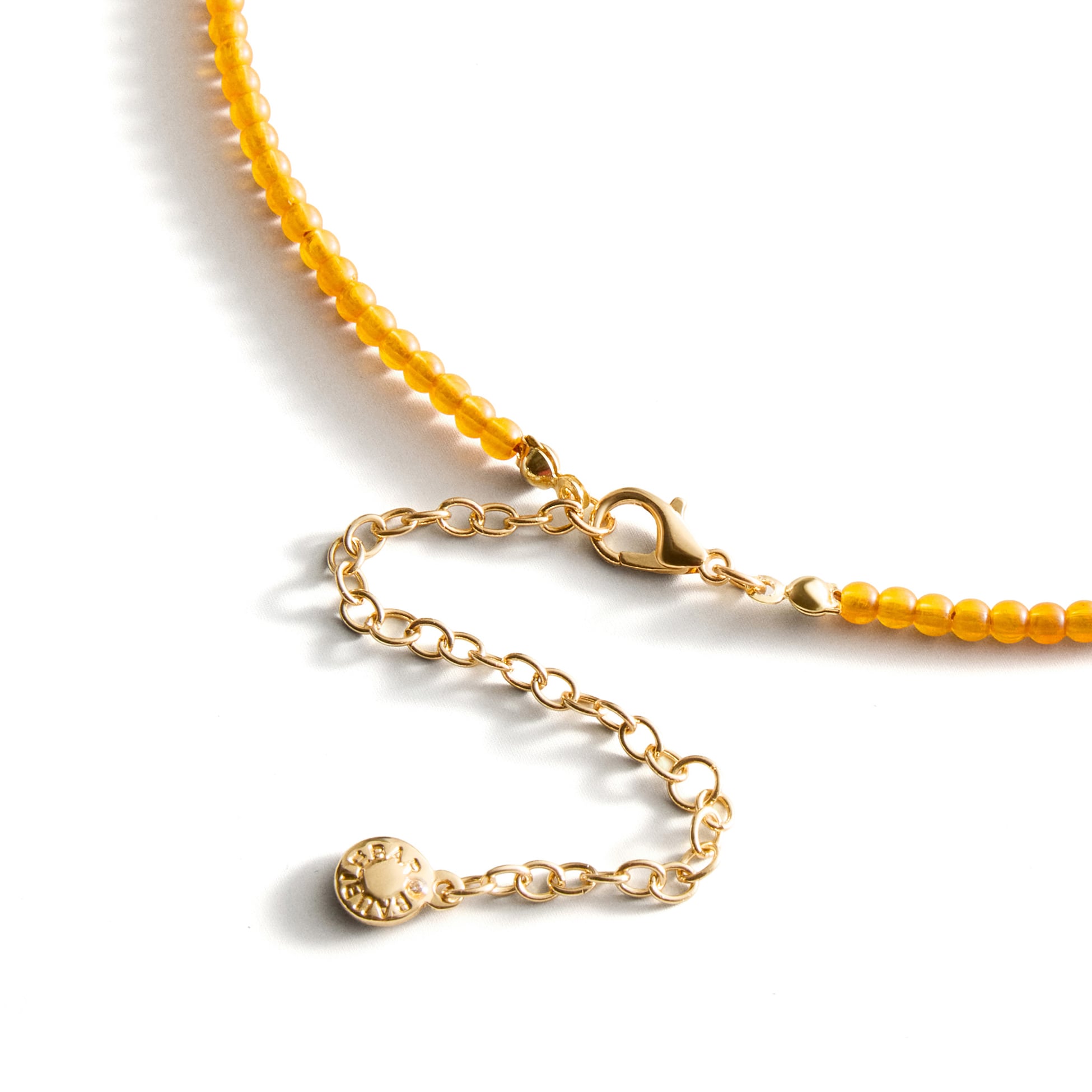 BaubleBar Tennessee Volunteers Delicate Beaded Slogan Necklace