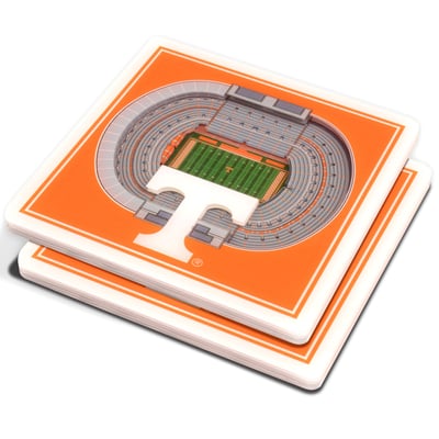 Tennessee Volunteers Fanpoint 3D StadiumView Coasters