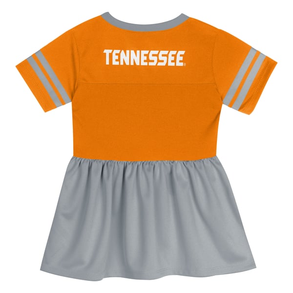 Girls Preschool Outerstuff Tennessee Orange/Grey Volunteers Stadium Lights Fashion Jersey Dress Size: 6X