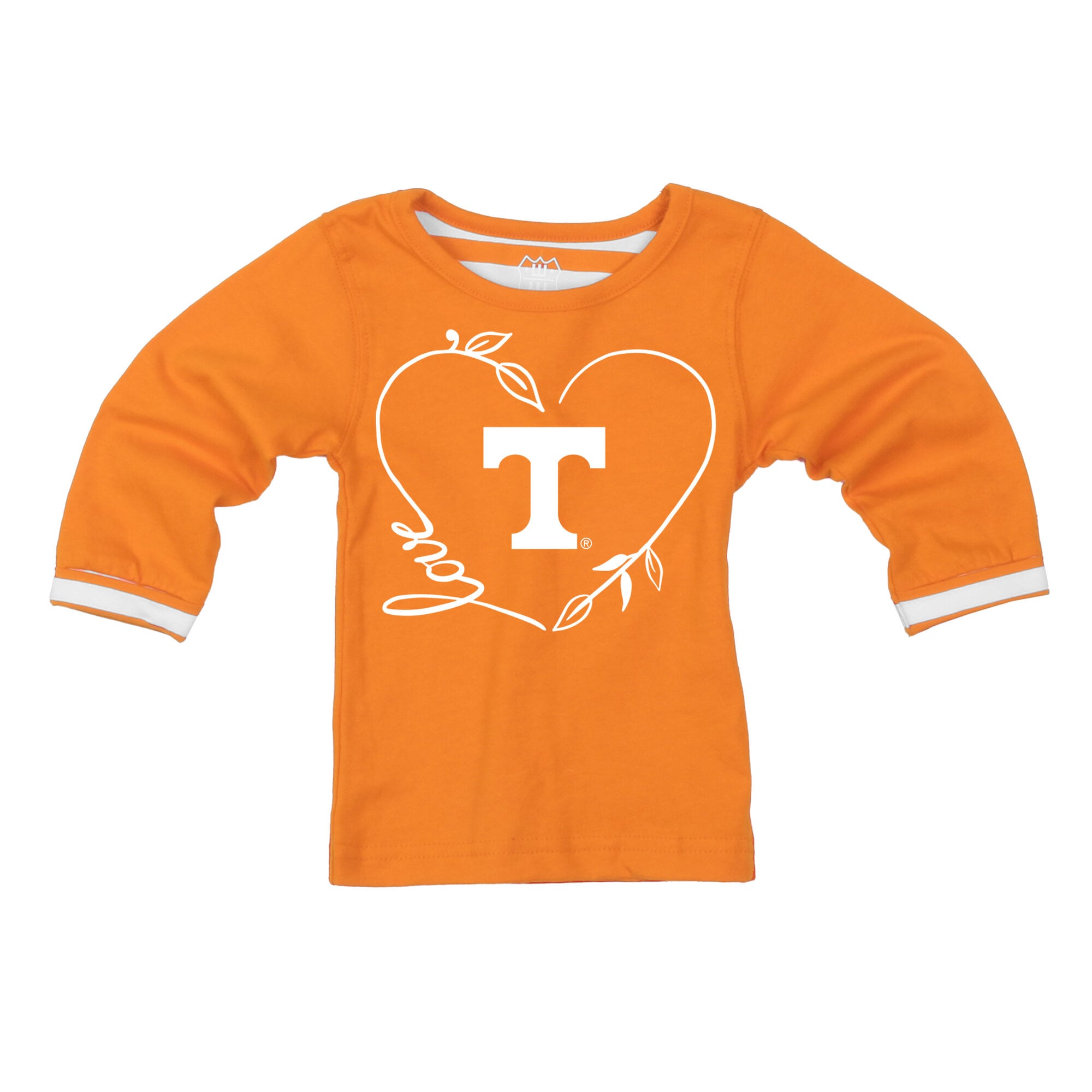 Ensemble 2 pièces pour petites filles Wes & Willy Tennessee Volunteers orange : haut à manches longues et pantalon