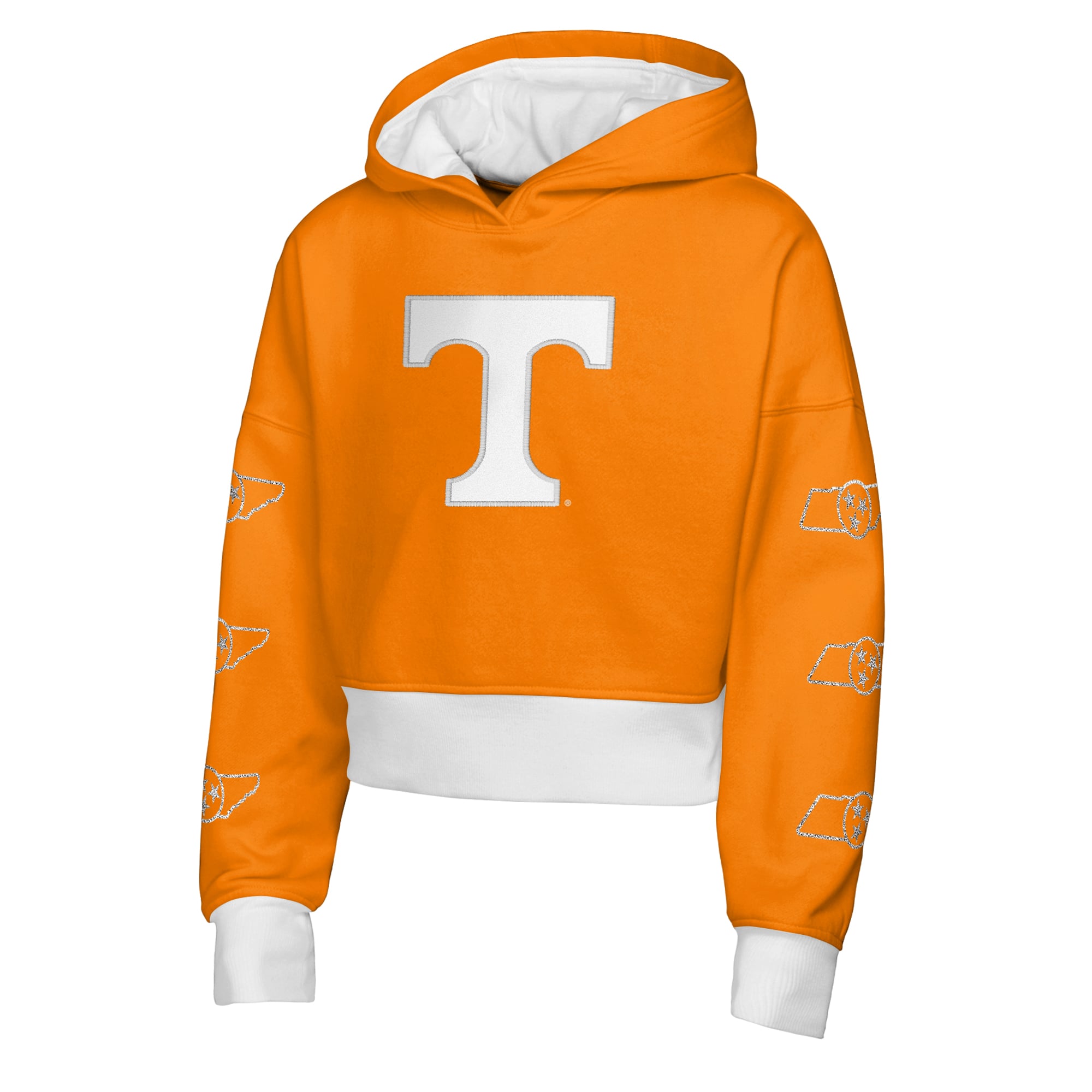 Sweat à capuche en polaire pour filles Outerstuff Tennessee Orange Volunteers Fair Catch