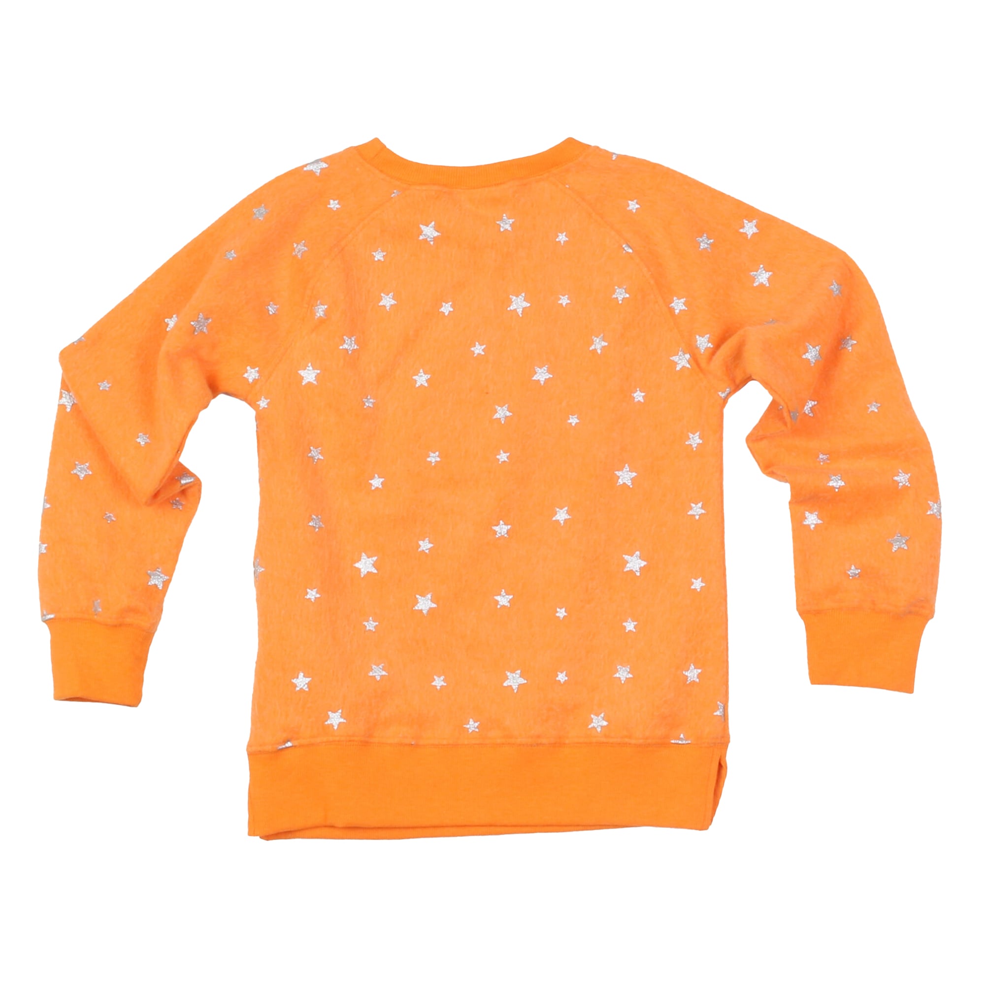 Girls Youth Wes & Willy Tennessee Orange Volunteers Shimmer Star Reverse Fleece Sweatshirt