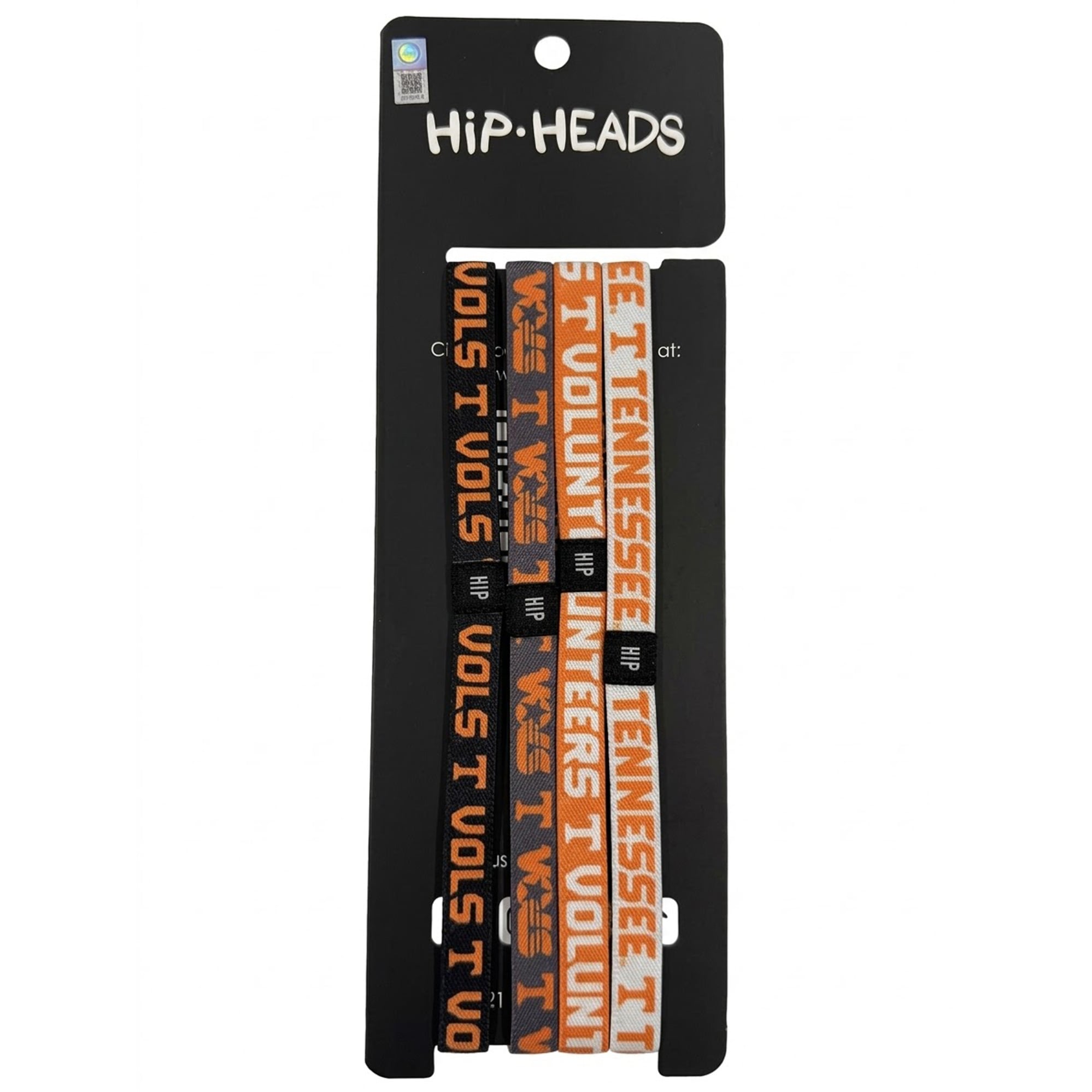 Lot de quatre bandeaux fins Hip Heads Tennessee Volunteers