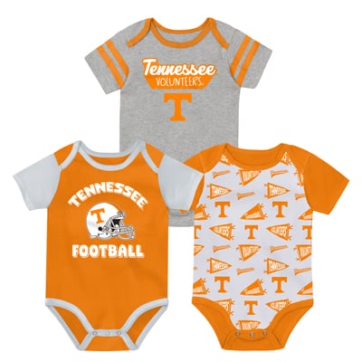 Tennessee Volunteers Outerstuff Infant Star Player Three-Piece Bodysuit Set