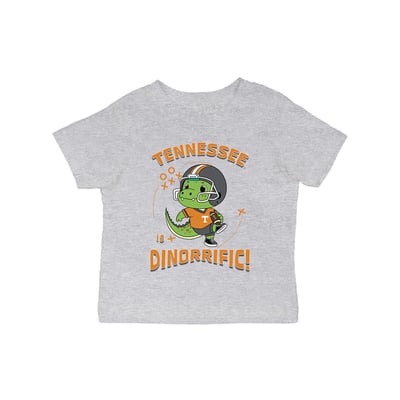 Tennessee Volunteers Vive La Fete Infant Dinorrific T-Shirt - Gray