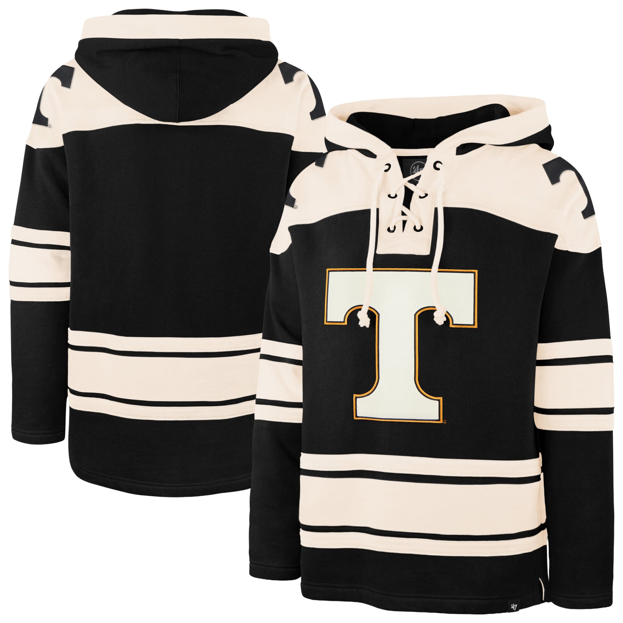 Sweat à capuche pour homme '47 Black Tennessee Volunteers Superior Lacer