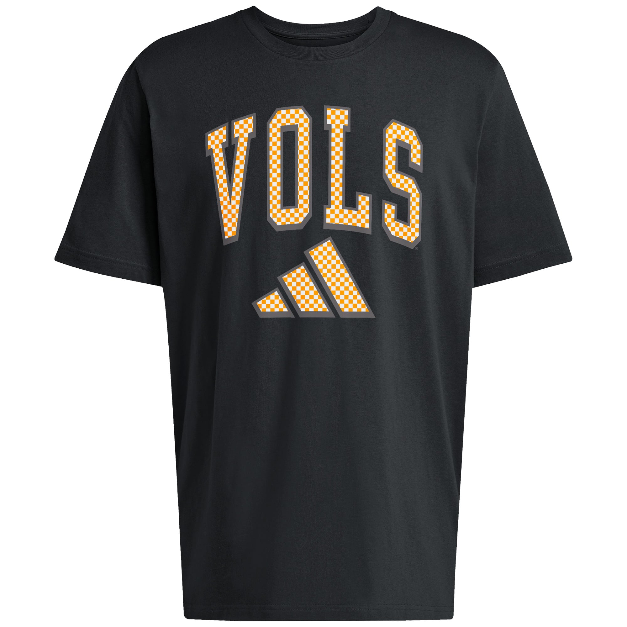 Men's adidas Black Tennessee Volunteers Checker Fresh T-Shirt