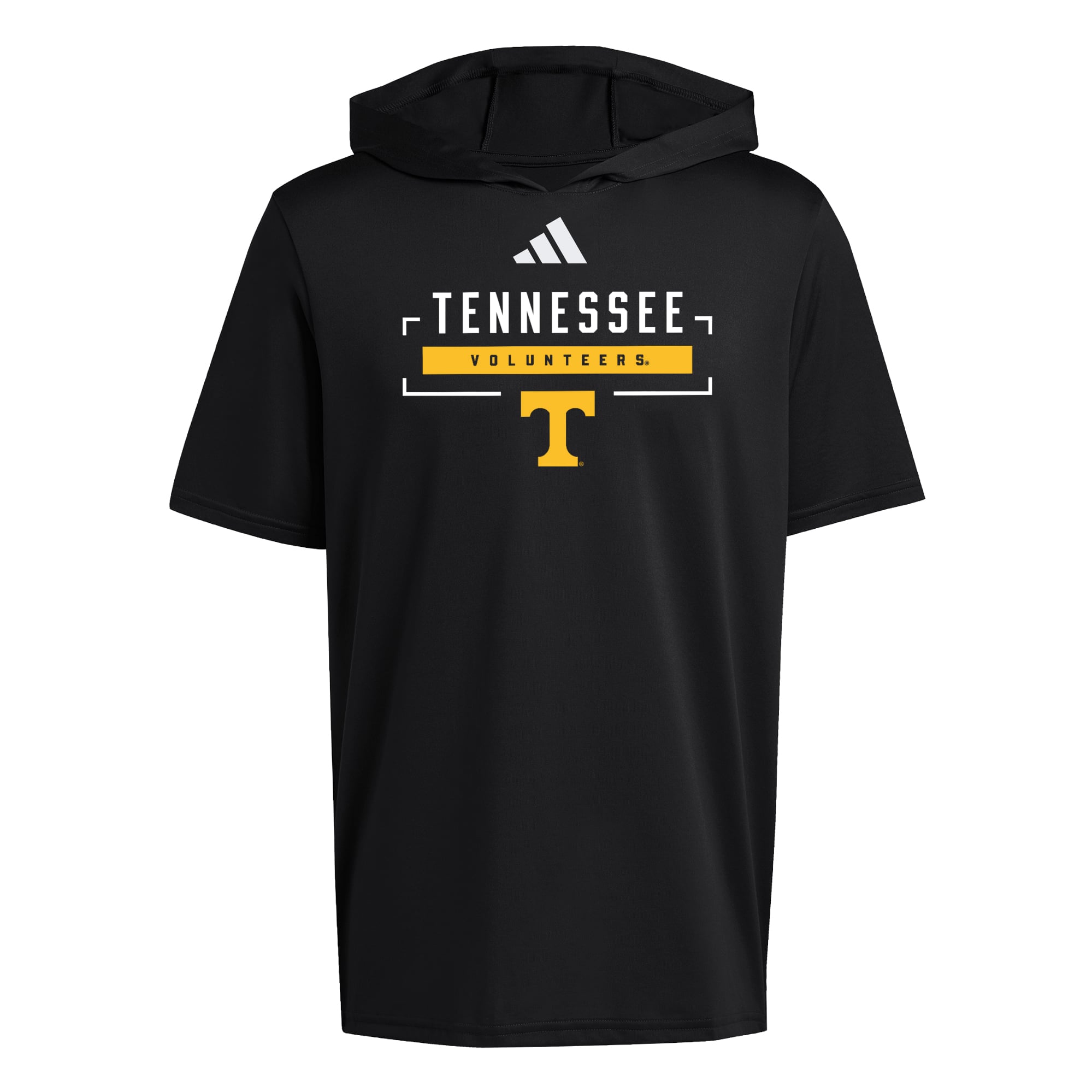 Men's adidas  Black Tennessee Volunteers D4T Hooded T-Shirt