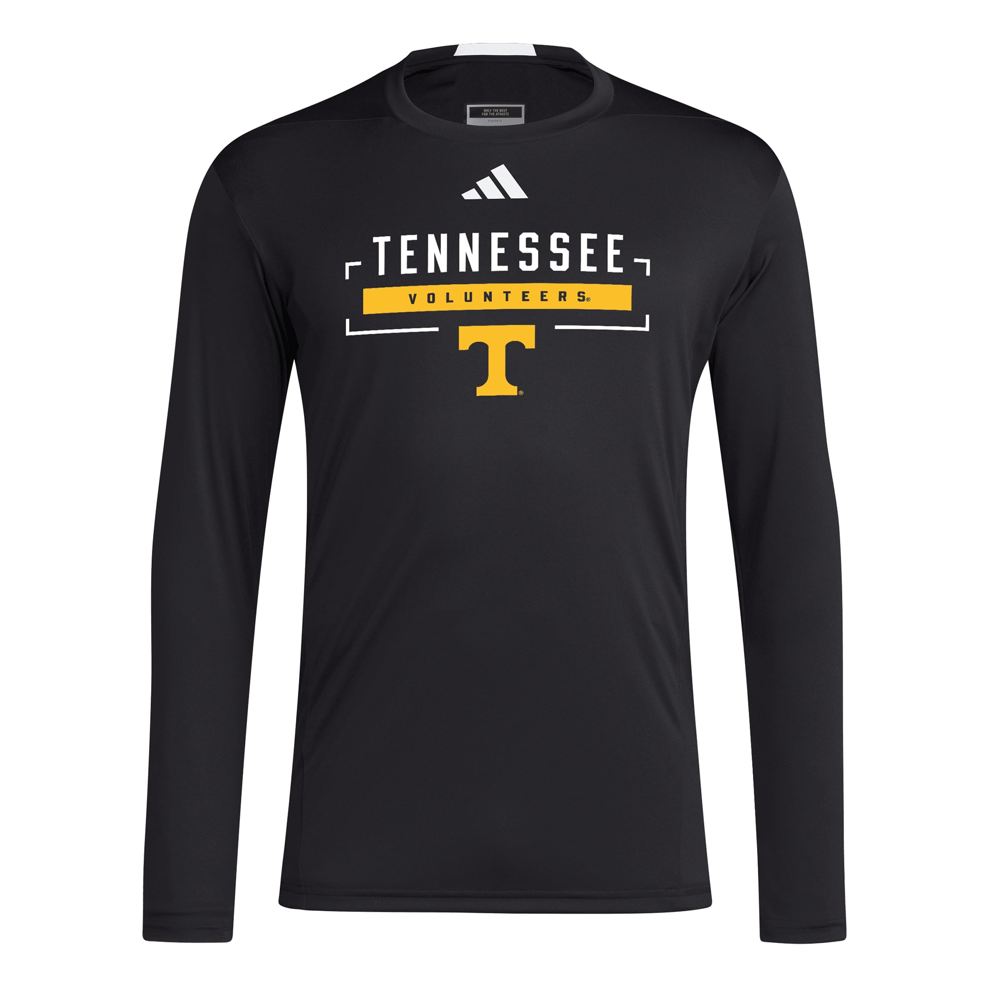 Men's adidas  Black Tennessee Volunteers D4T Long Sleeve T-Shirt
