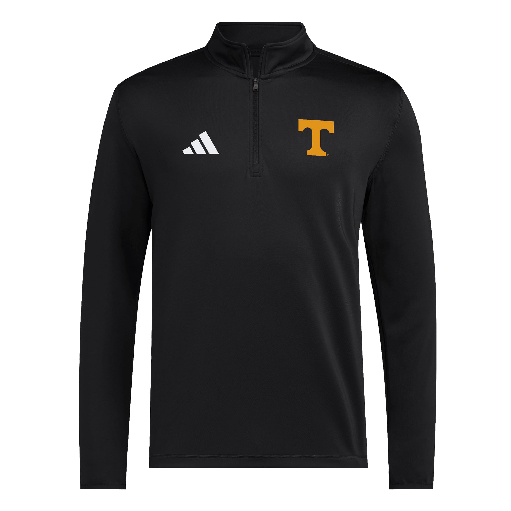 Men's adidas  Black Tennessee Volunteers Half-Zip Golf Jacket